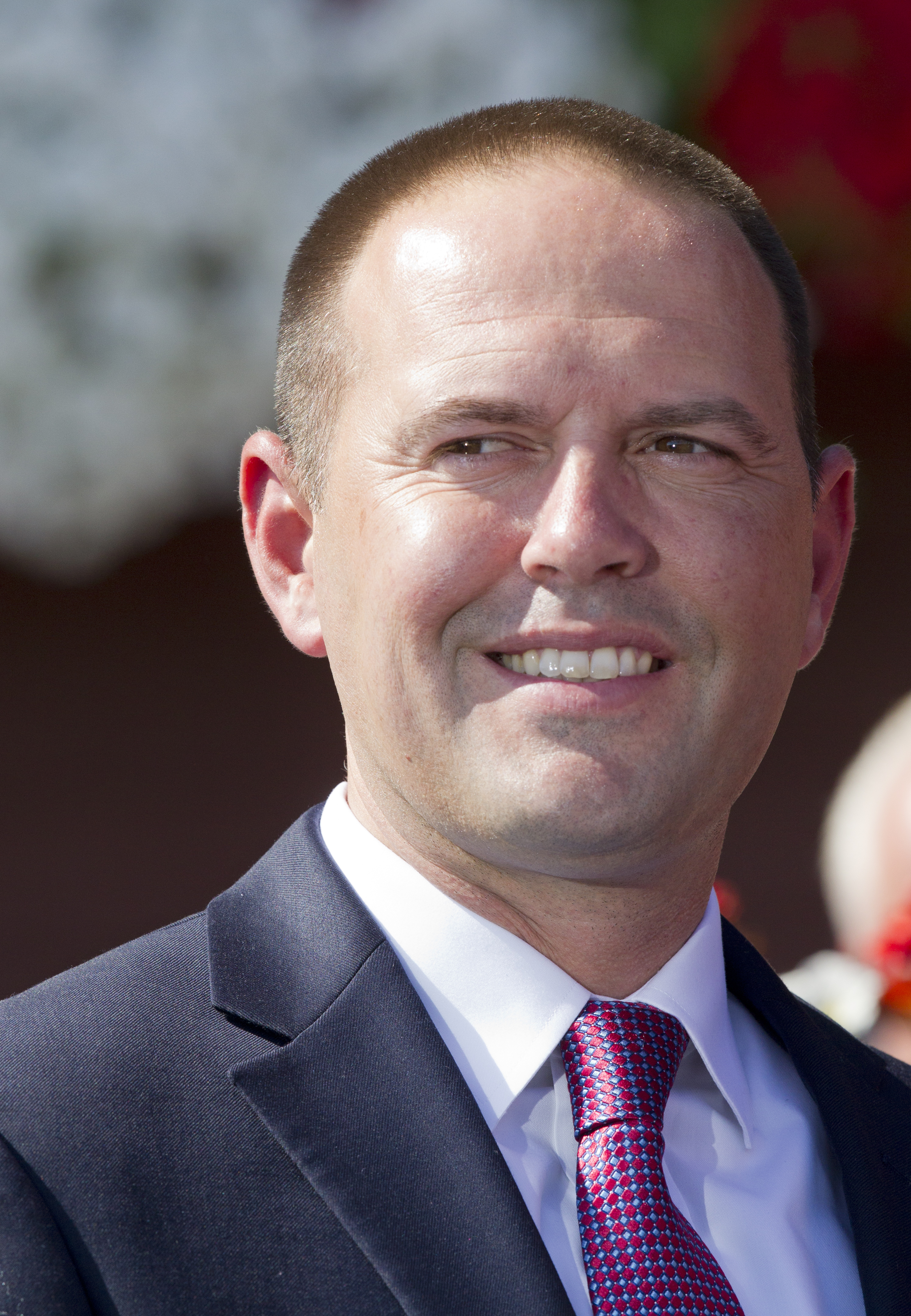 Trainer Chad Brown