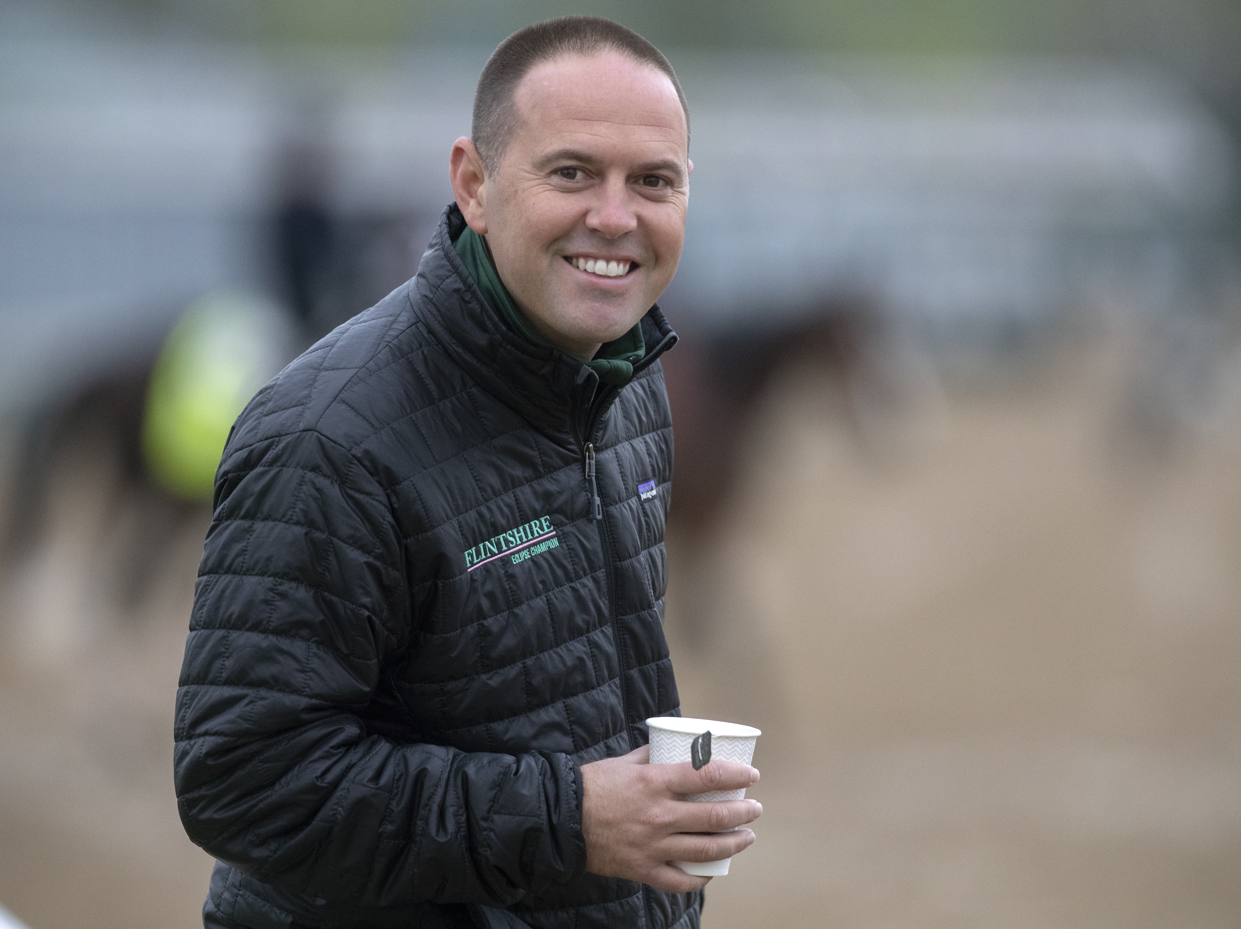Trainer Chad Brown in April 2018