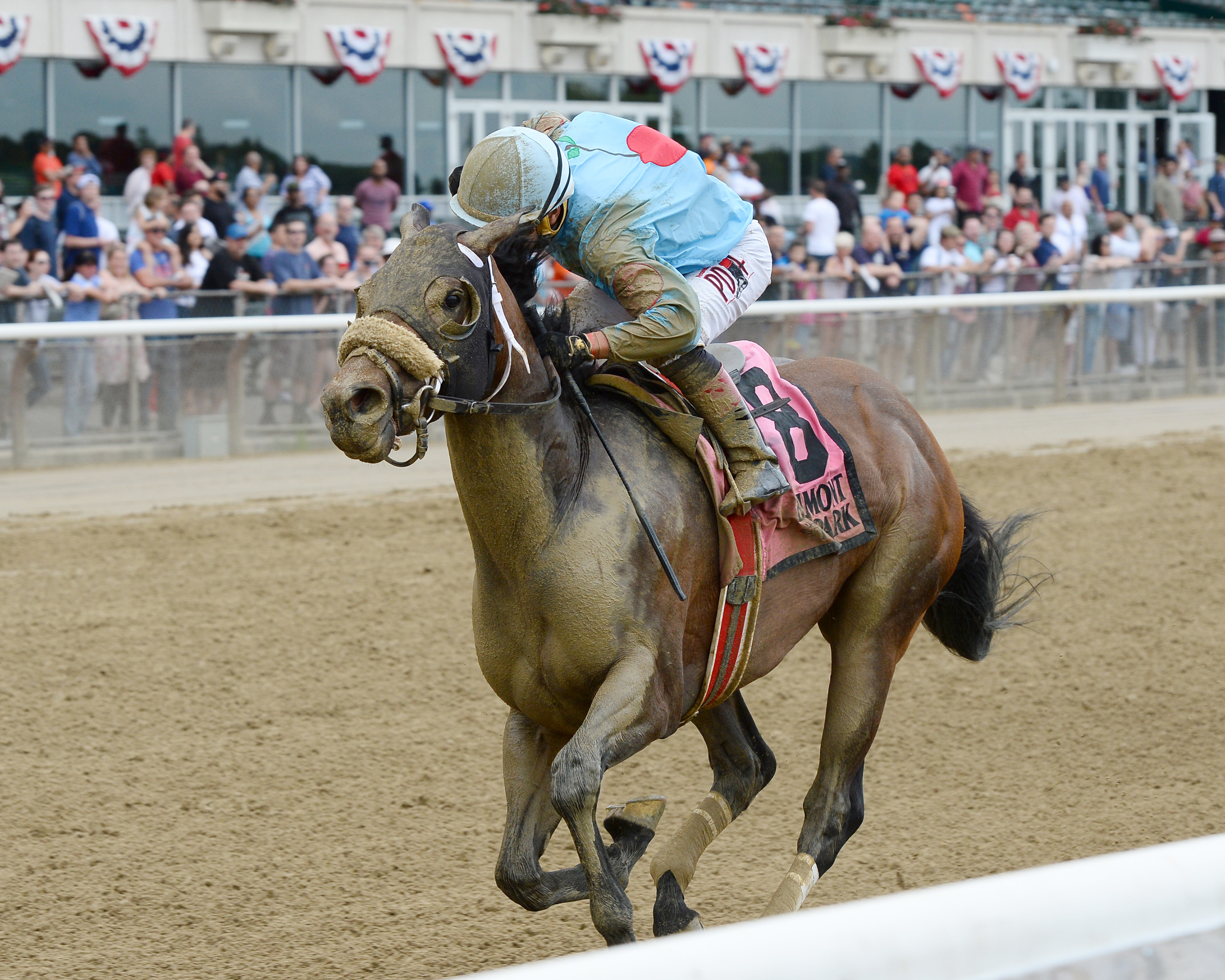 Bust Another wins the Mike Lee Stakes