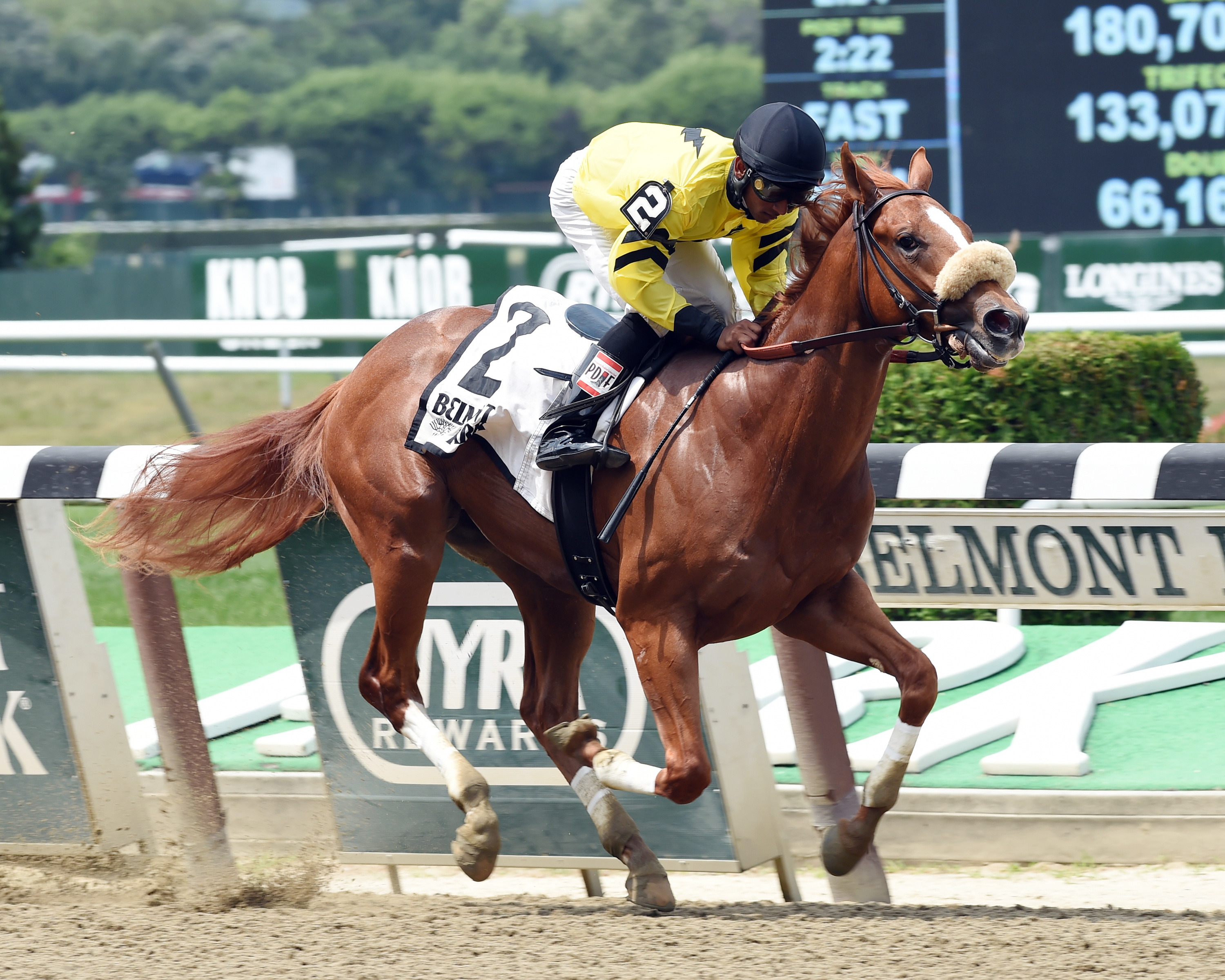 Bustin It wins the Rockville Centre Stakes
