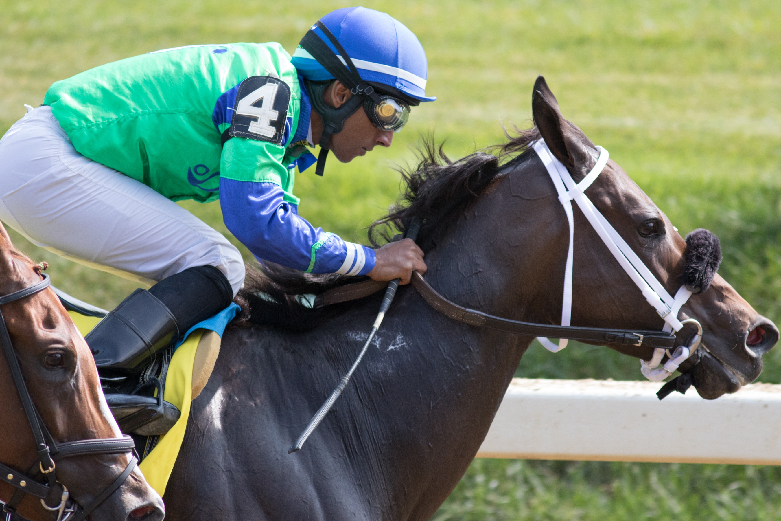 By the Moon wins the 2017 Ballerina Stakes