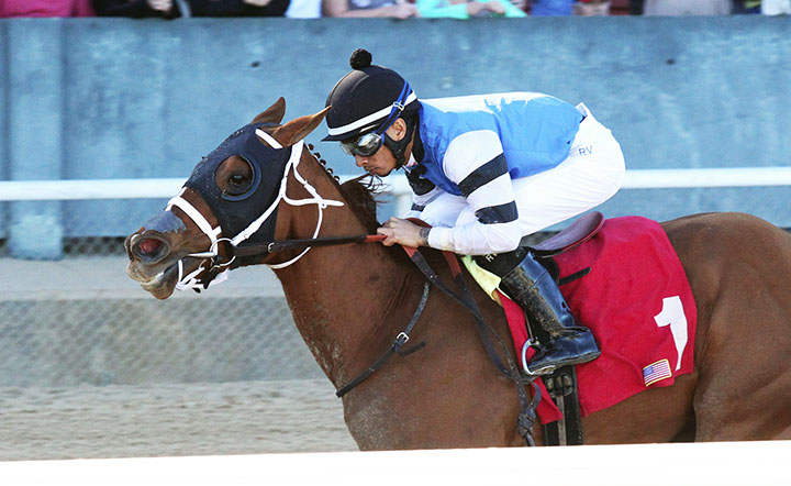 Bye Bye J wins a March 14 allowance at Oaklawn