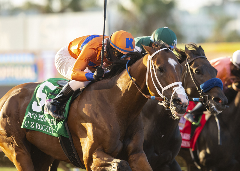 C Z Rocket wins Pat O'Brien Stakes 8-29-2020