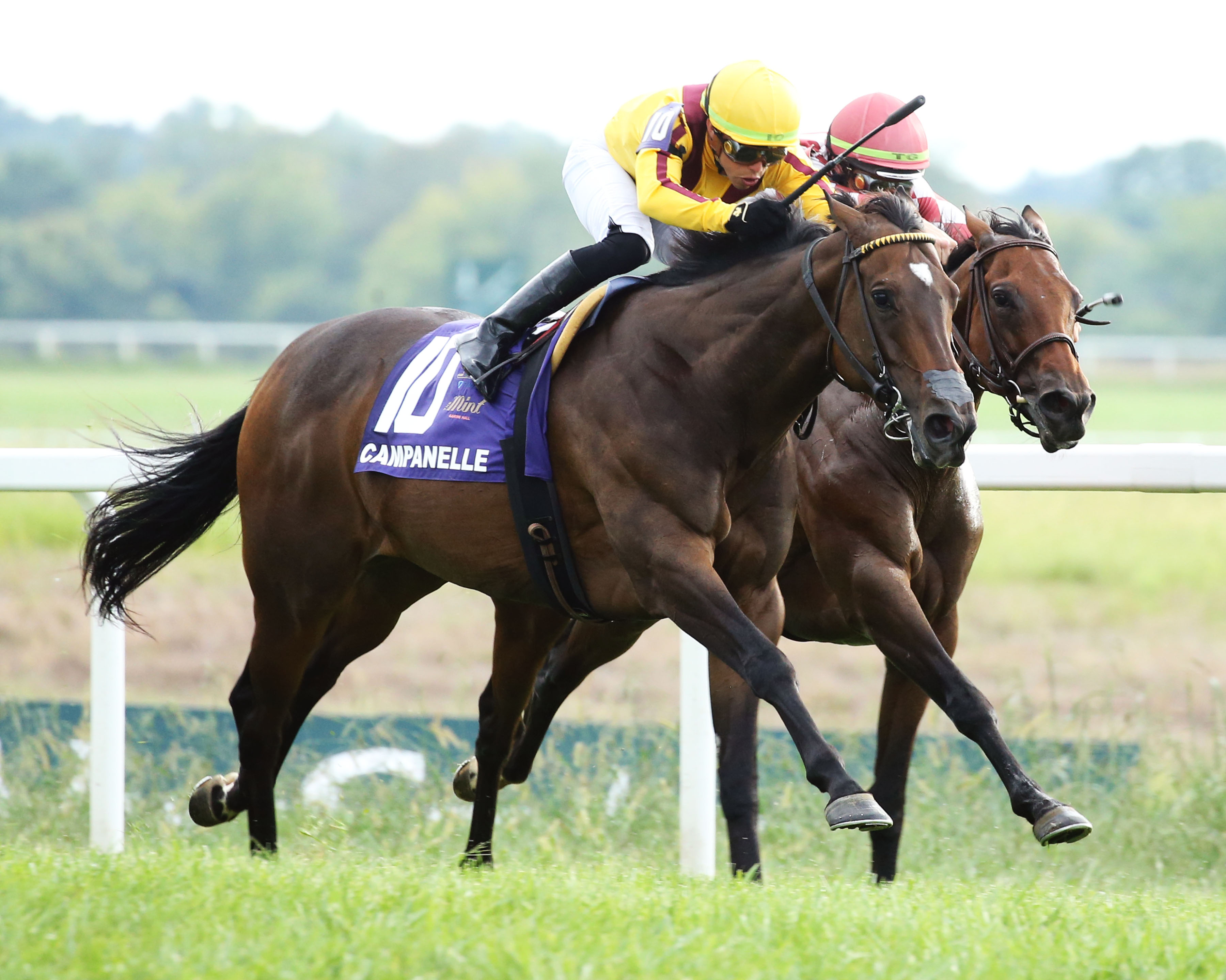 Campanelle (left) wins Mint Ladies Sprint 9-10-2022