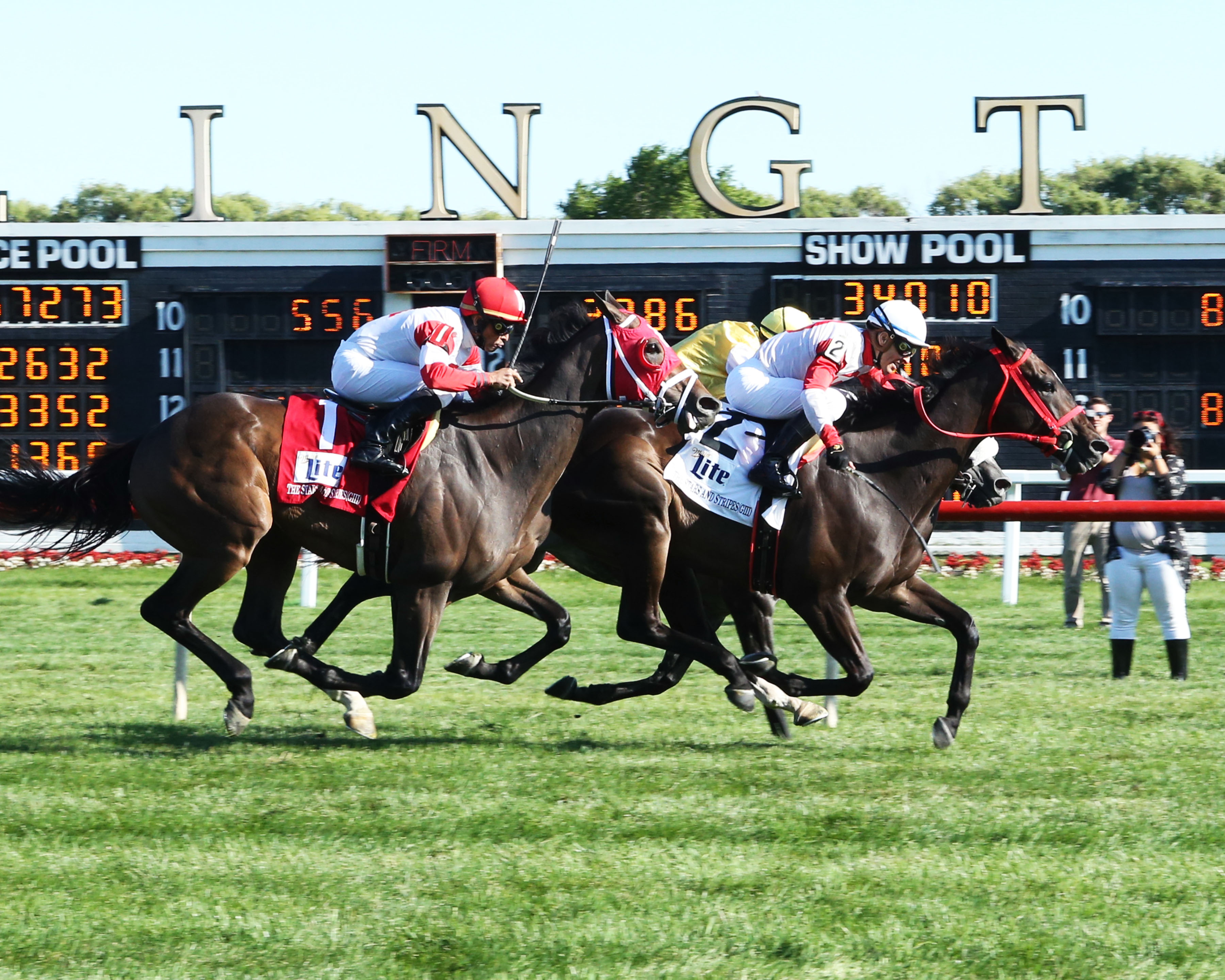 Catcho En Die wins the 2018 Stars and Stripes