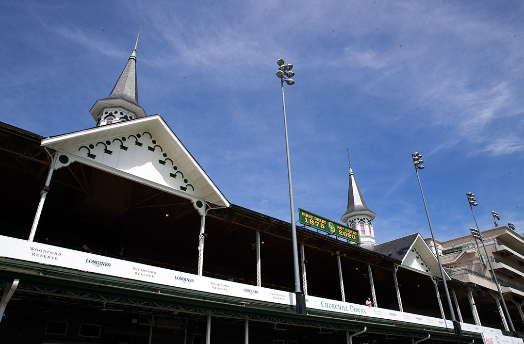 Churchill Downs spires