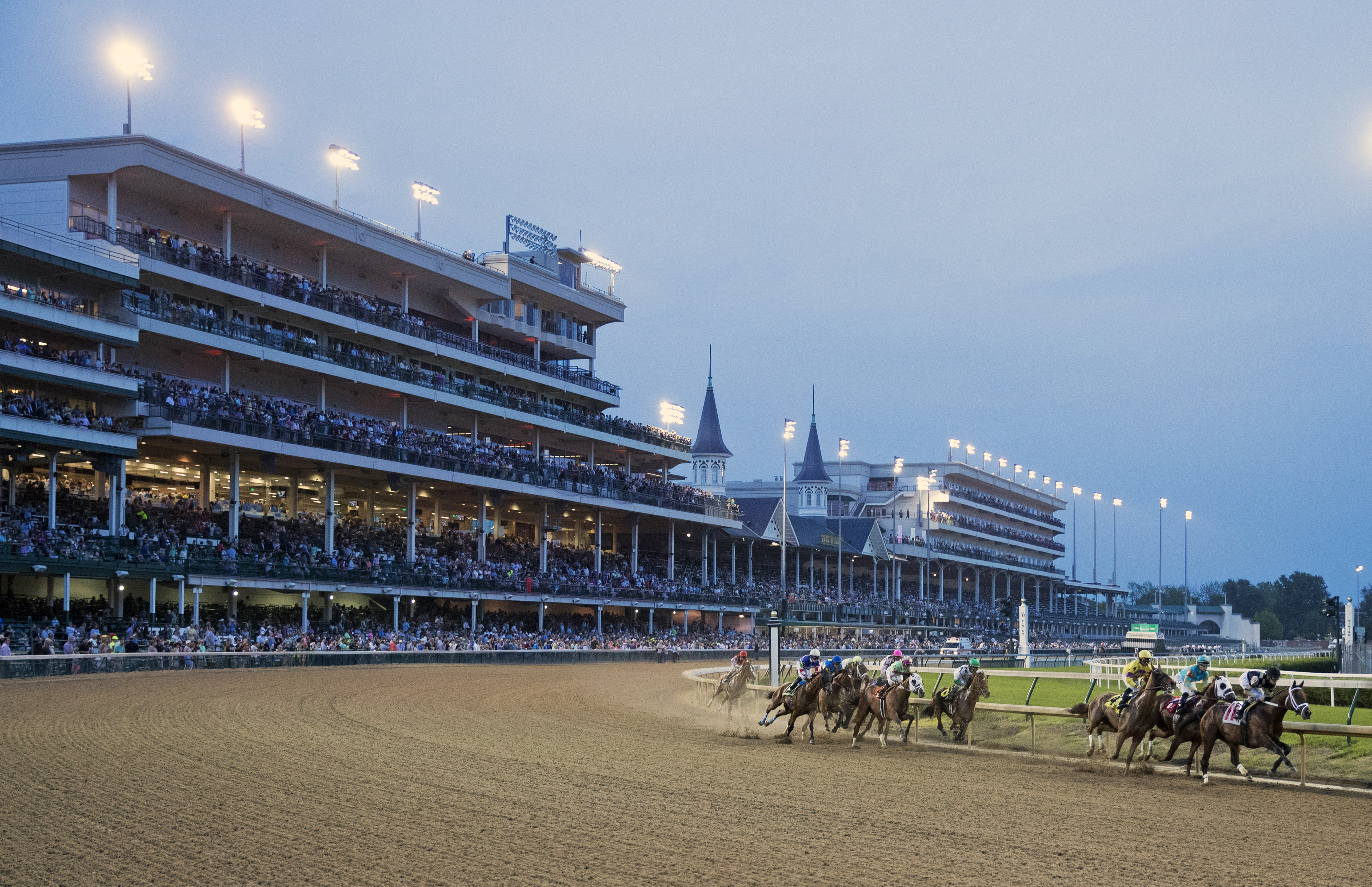 Churchill Downs dirt racing