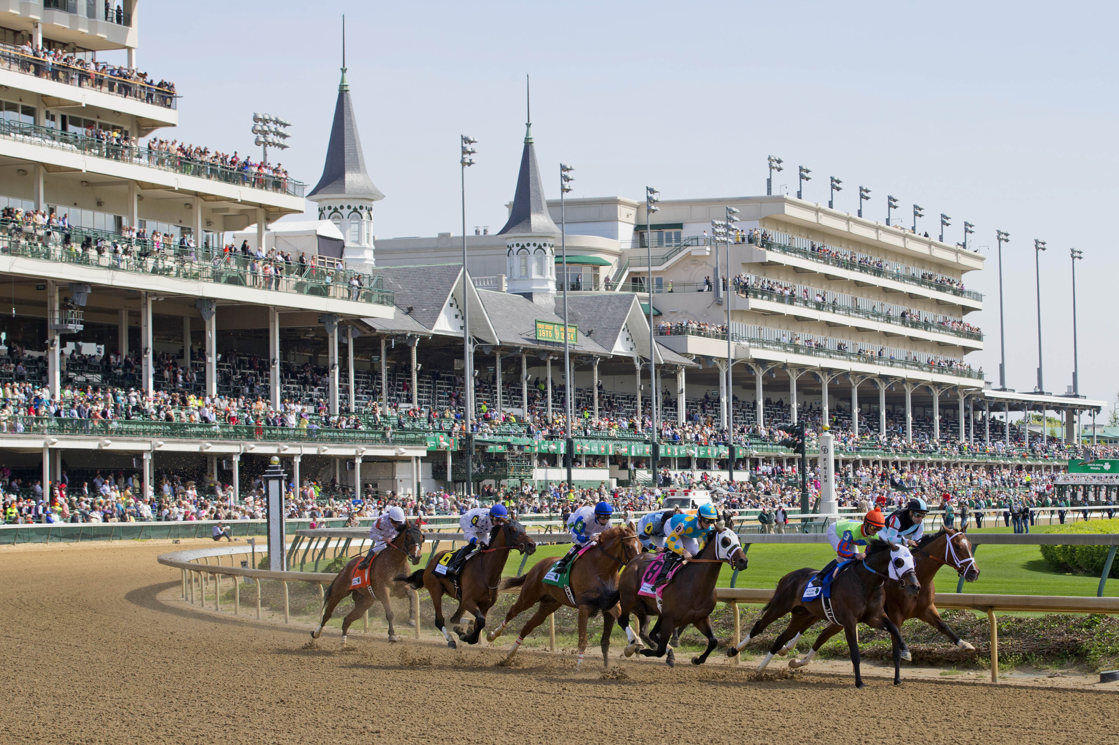 Churchill Downs dirt race