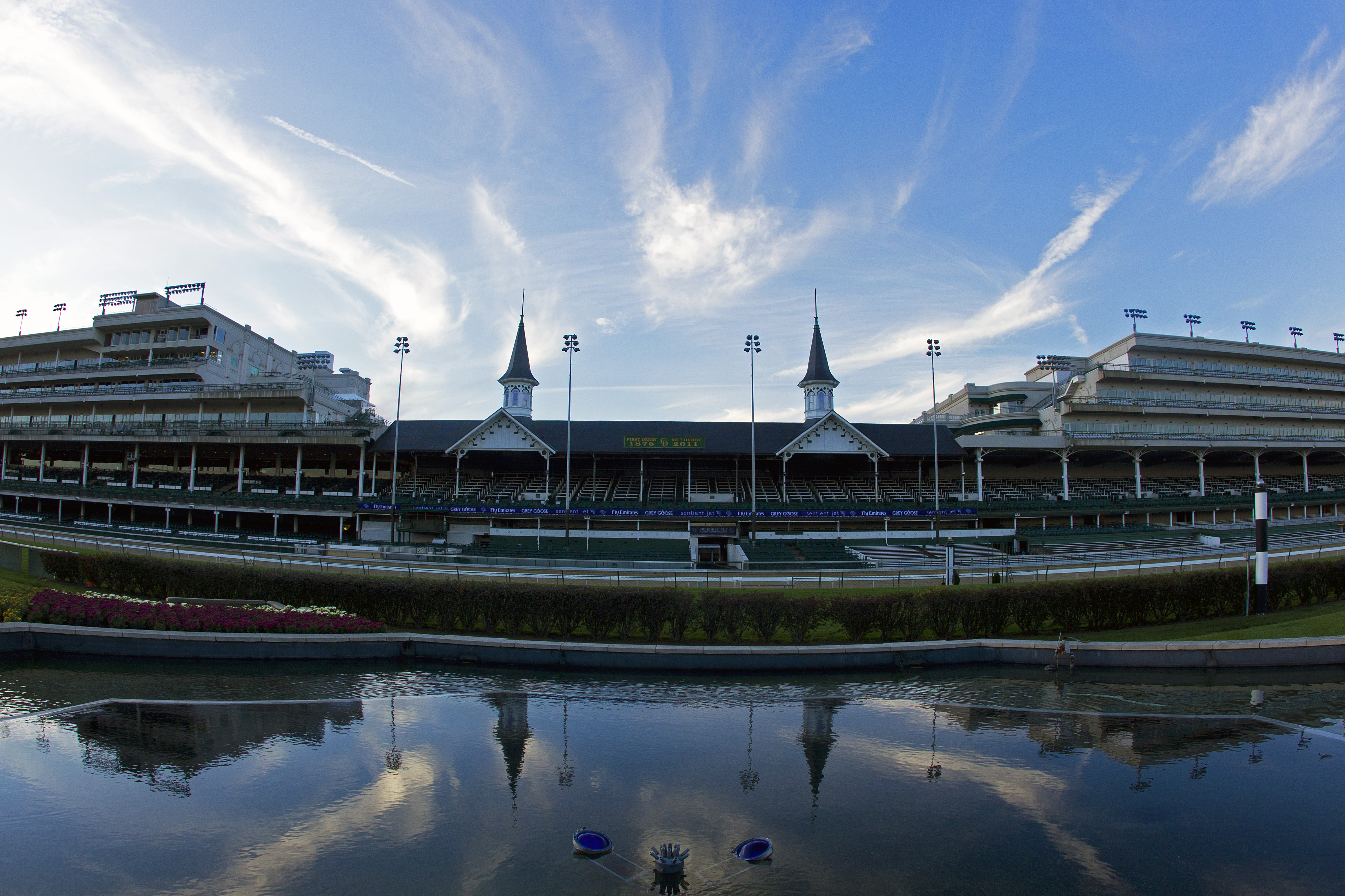 Churchill Downs spires