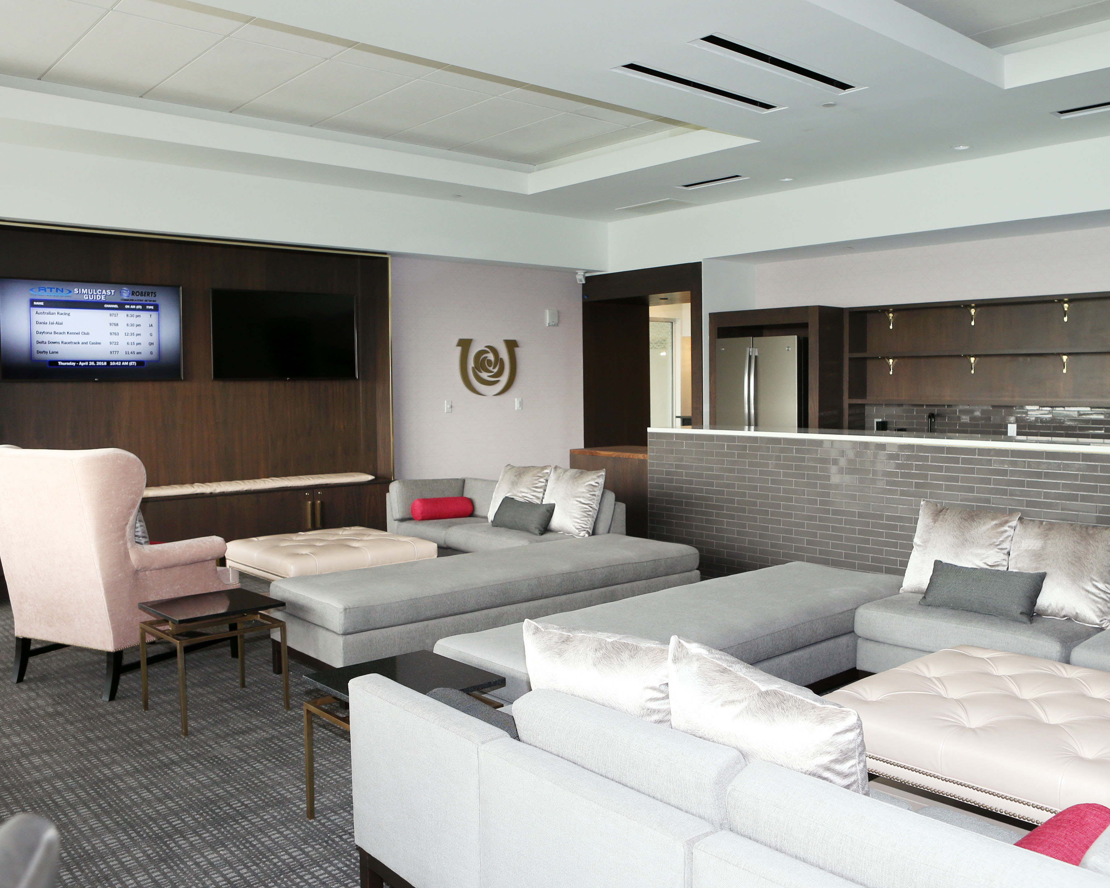 Churchill Downs Starting Gate Suite interior
