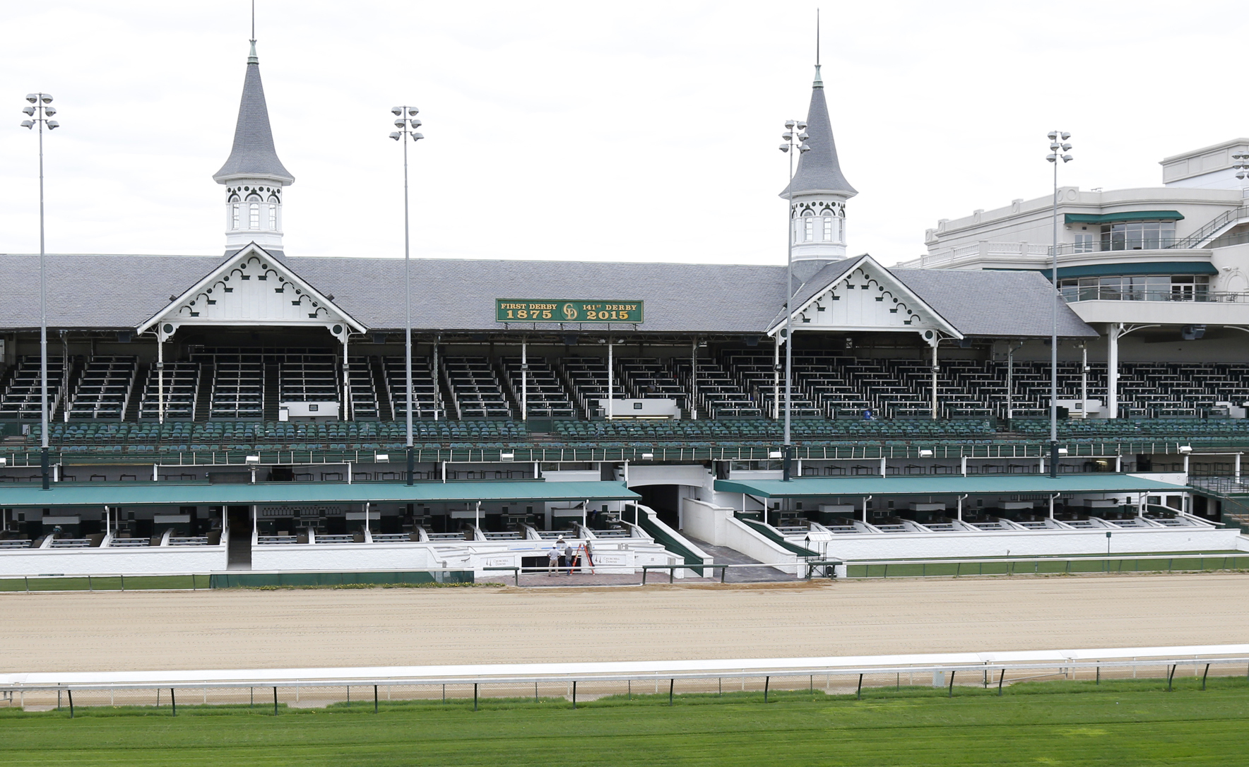 Churchill Downs renovated owners boxes