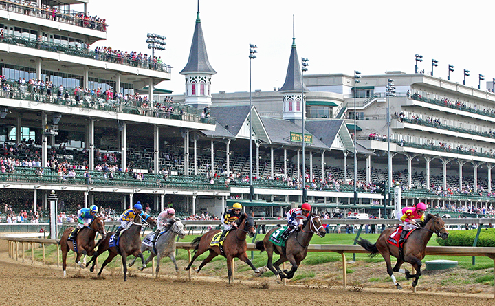 Churchill Downs dirt racing