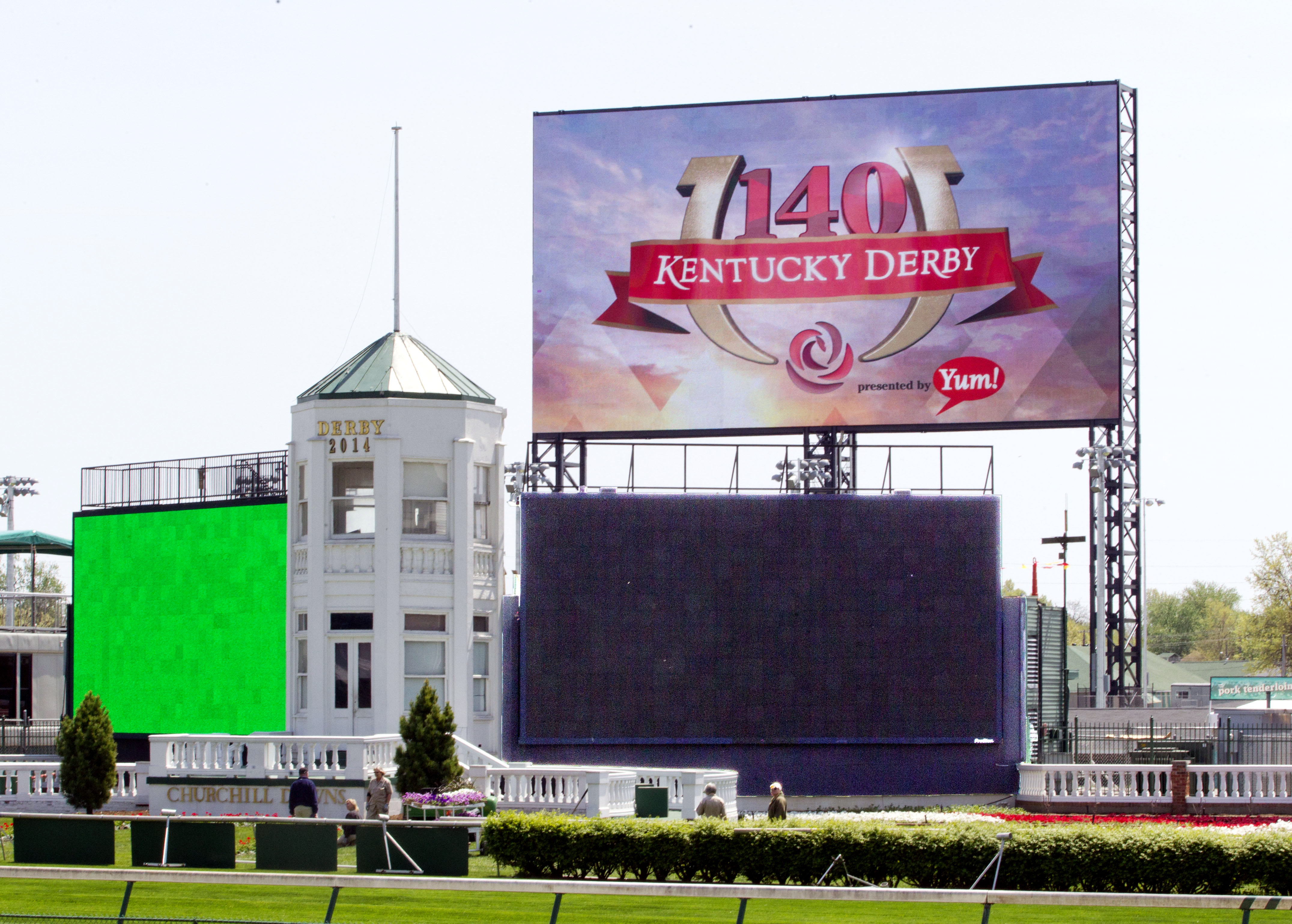 Churchill Downs new video board
