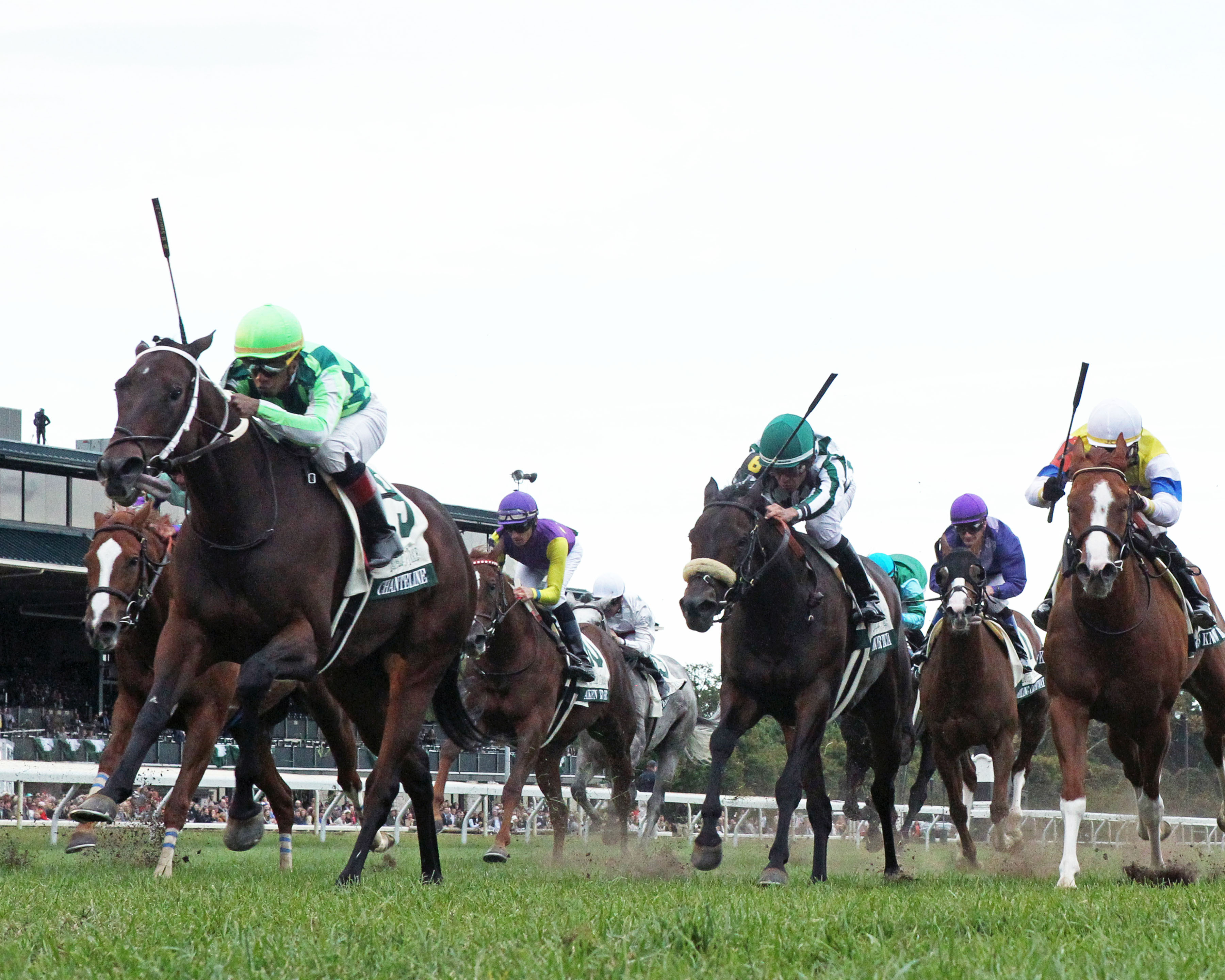 Chanteline wins the 2018 Franklin County Stakes