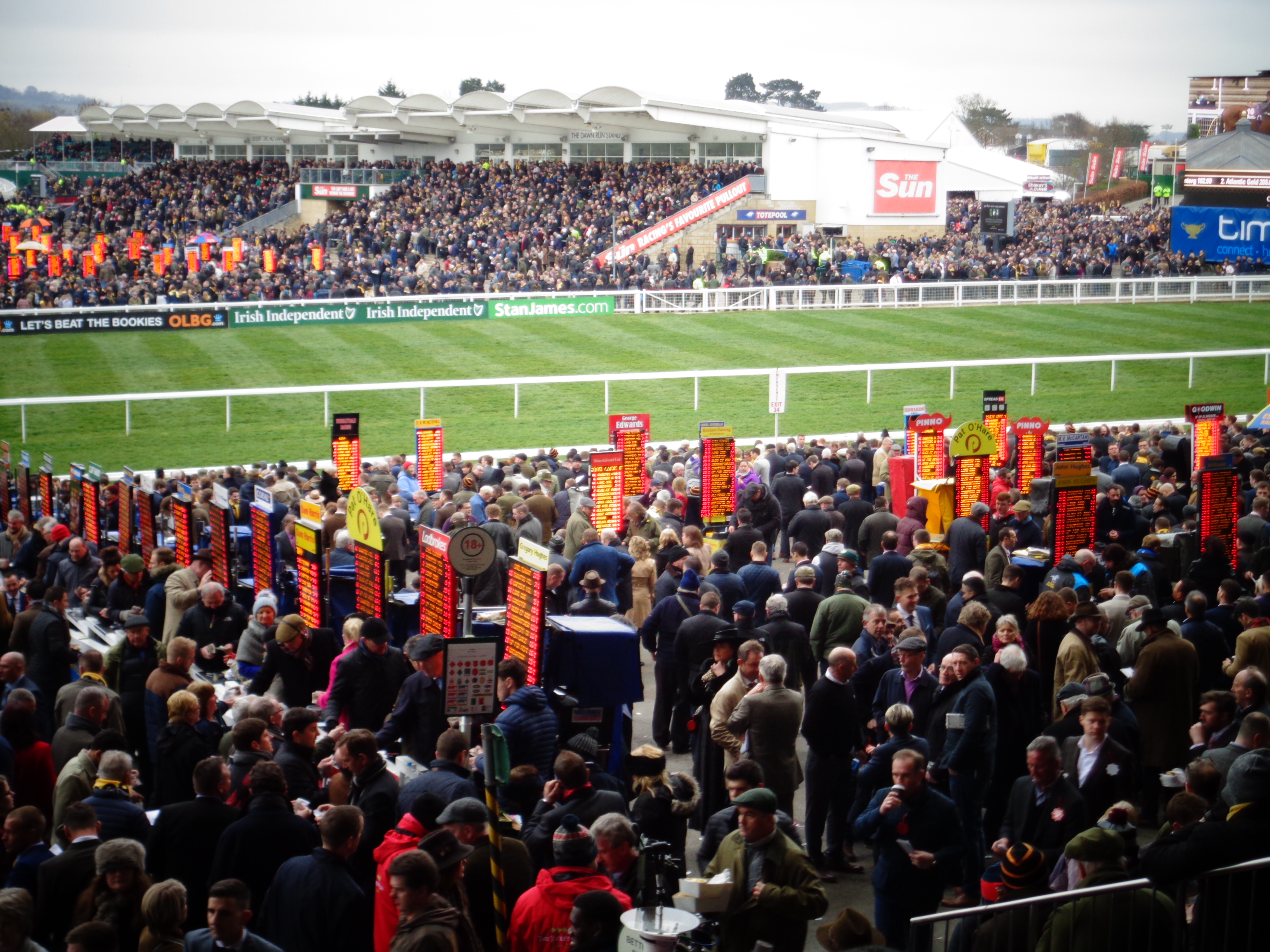 Cheltenham betting ring