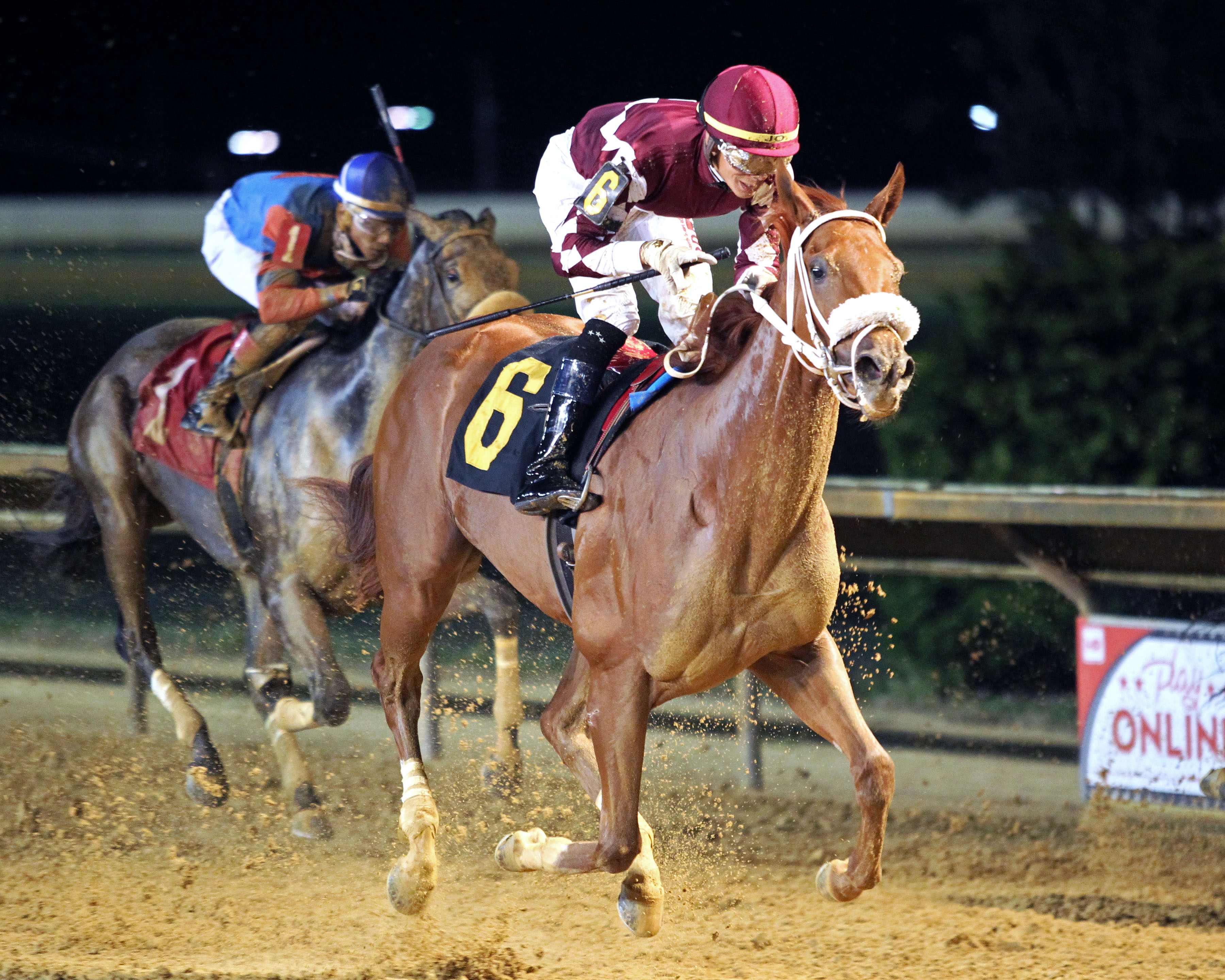 Colby wins the 2019 Dickie Moore Stakes
