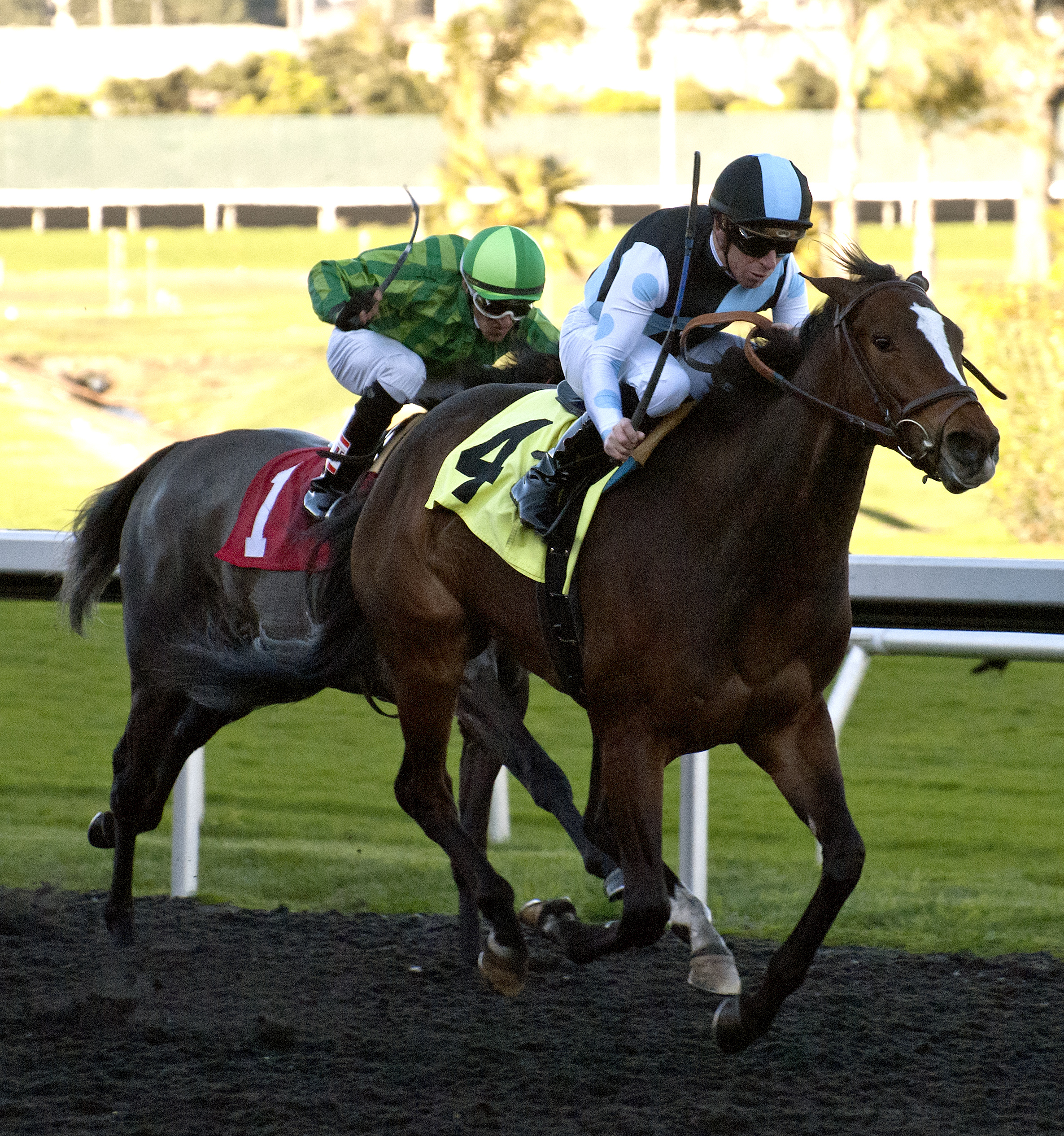 Consolida wins the 2018 California Oaks