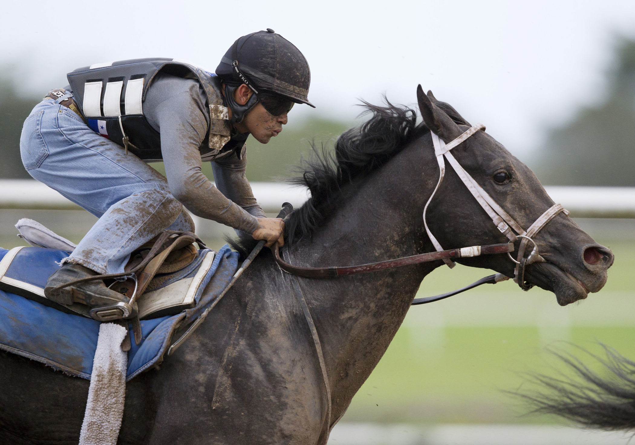 Cairo Prince trains on Jan. 5
