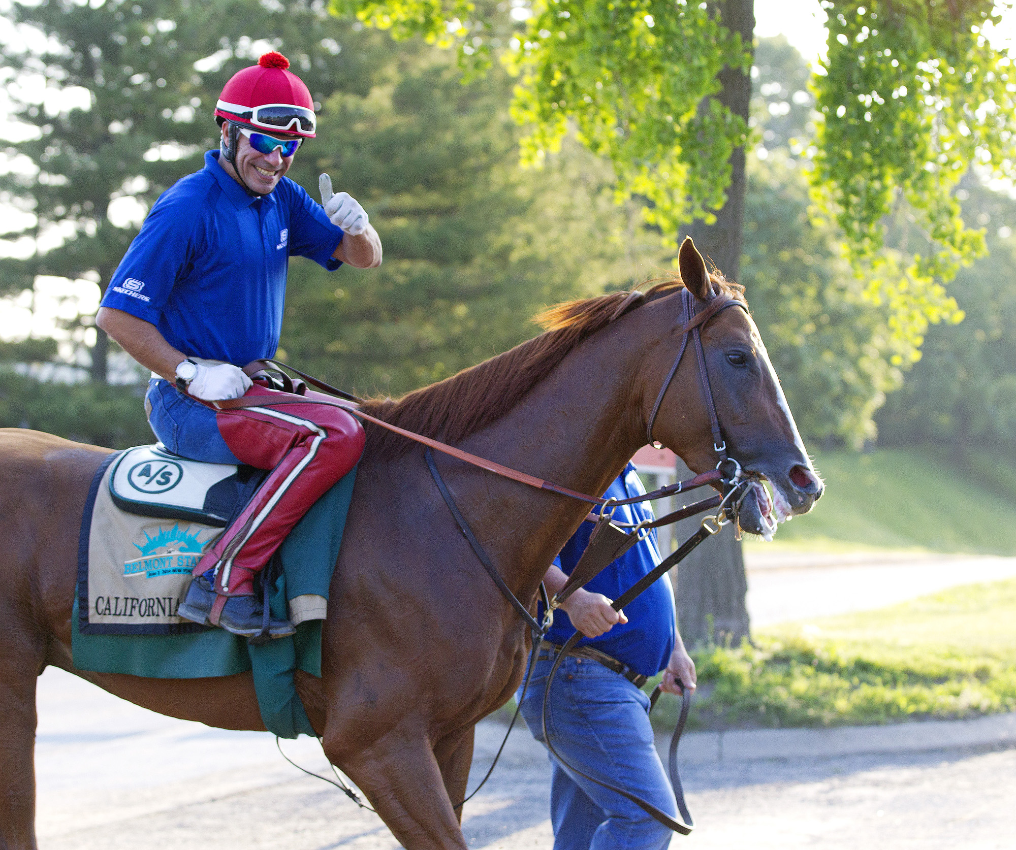 California Chrome, Willie Delgado, June 3, 2014