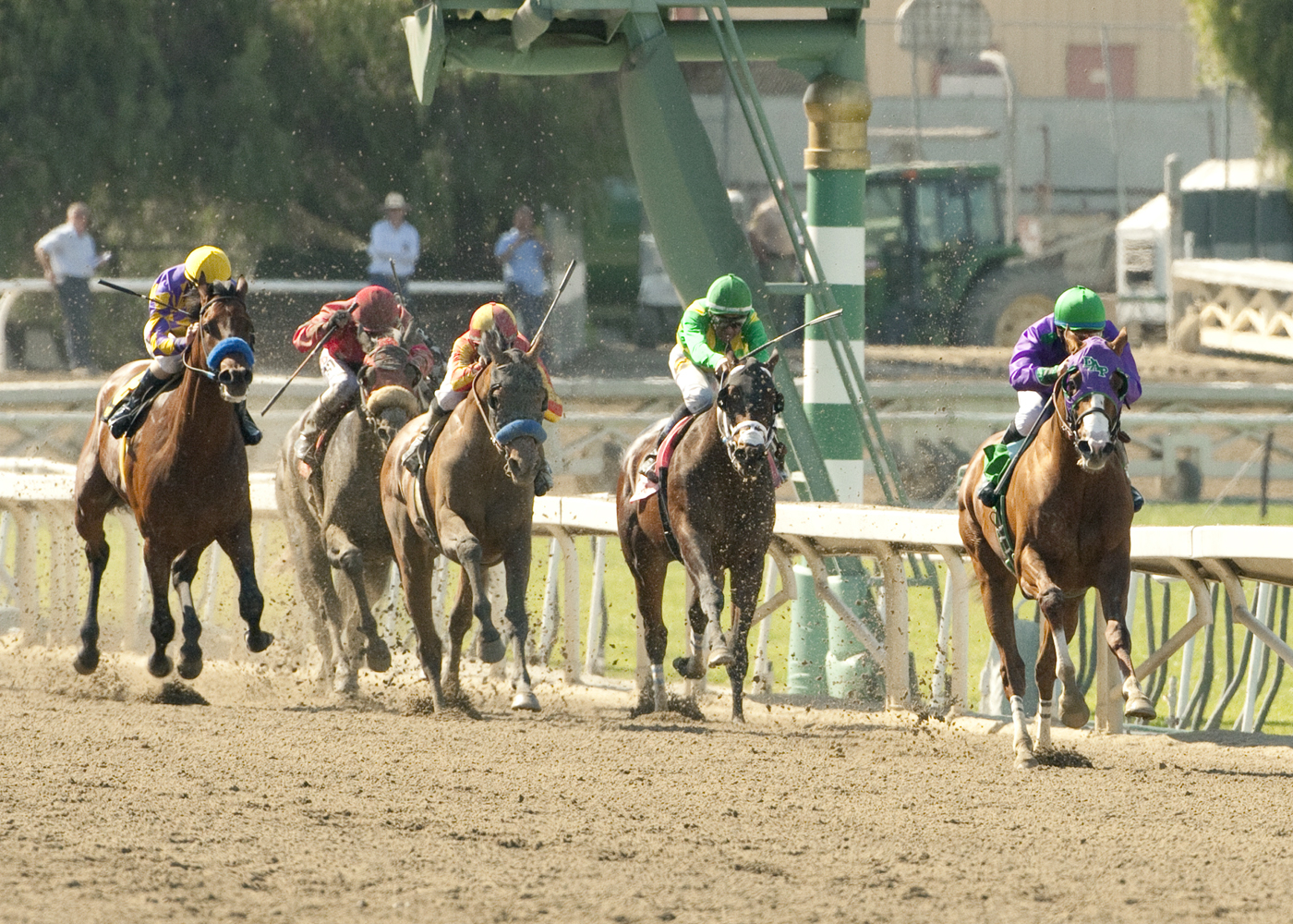 California Chrome wins the Santa Anita Derby