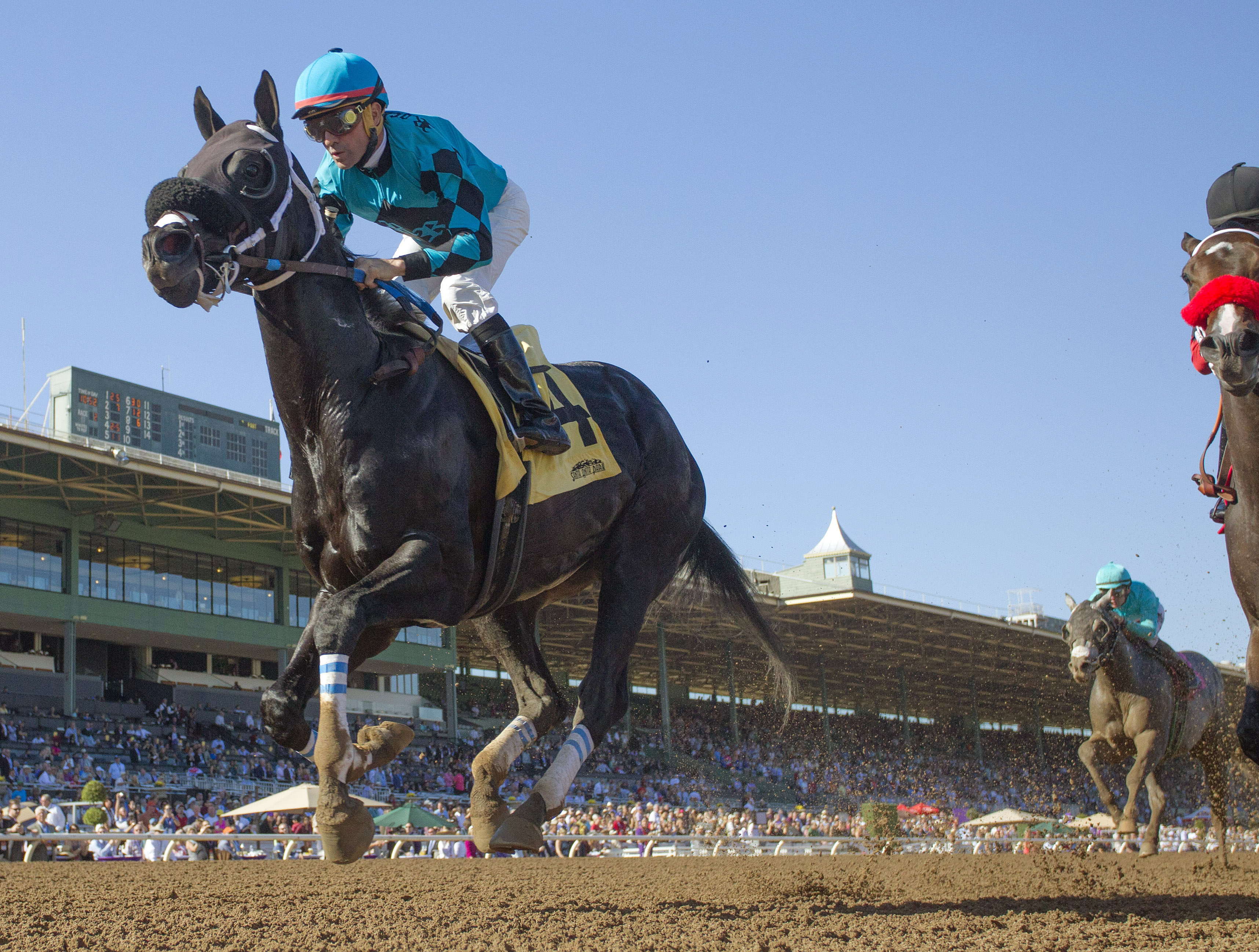California Diamond wins the Golden State Juvenile Stakes