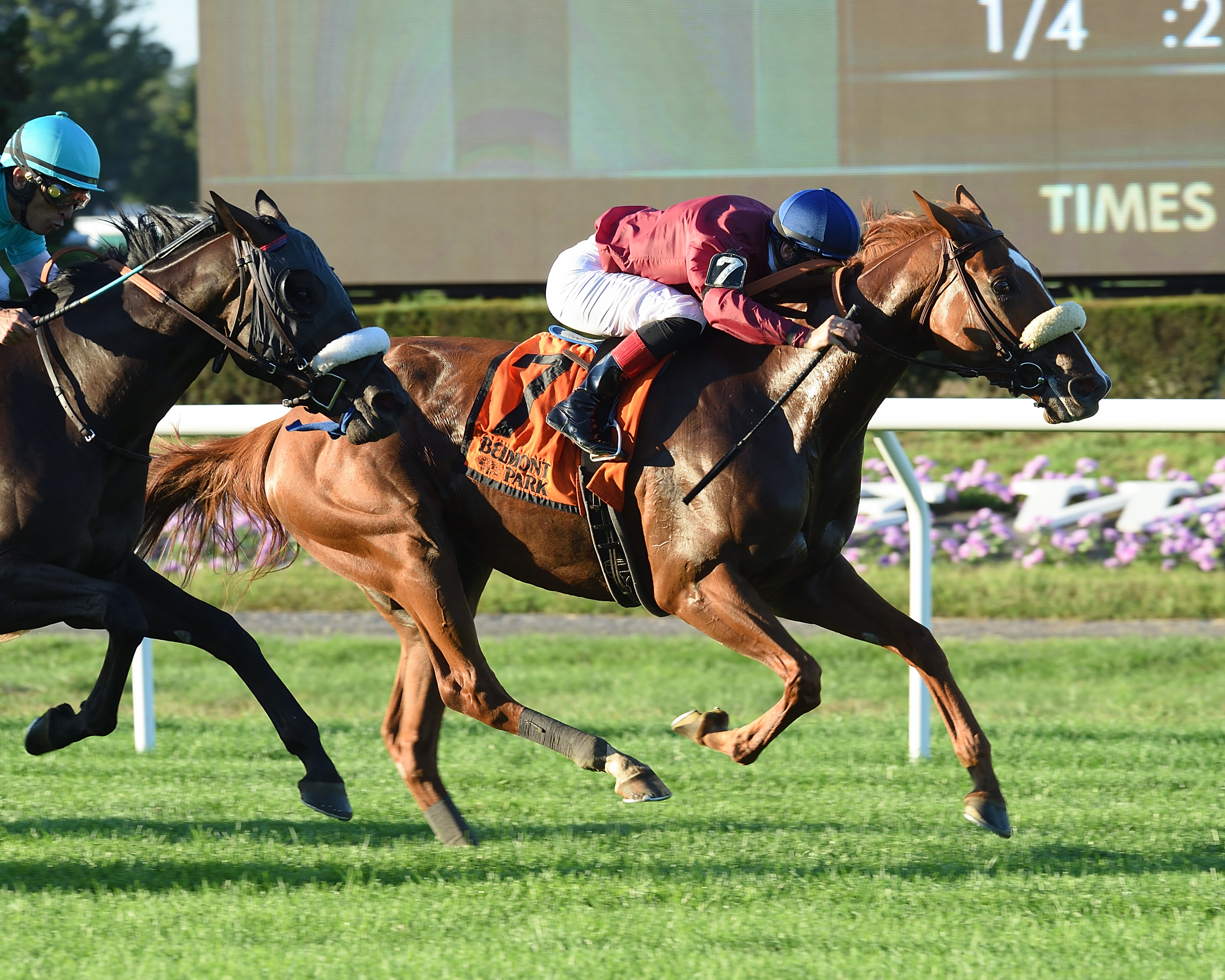 Californiagoldrush wins the 2018 Sands Point Stakes
