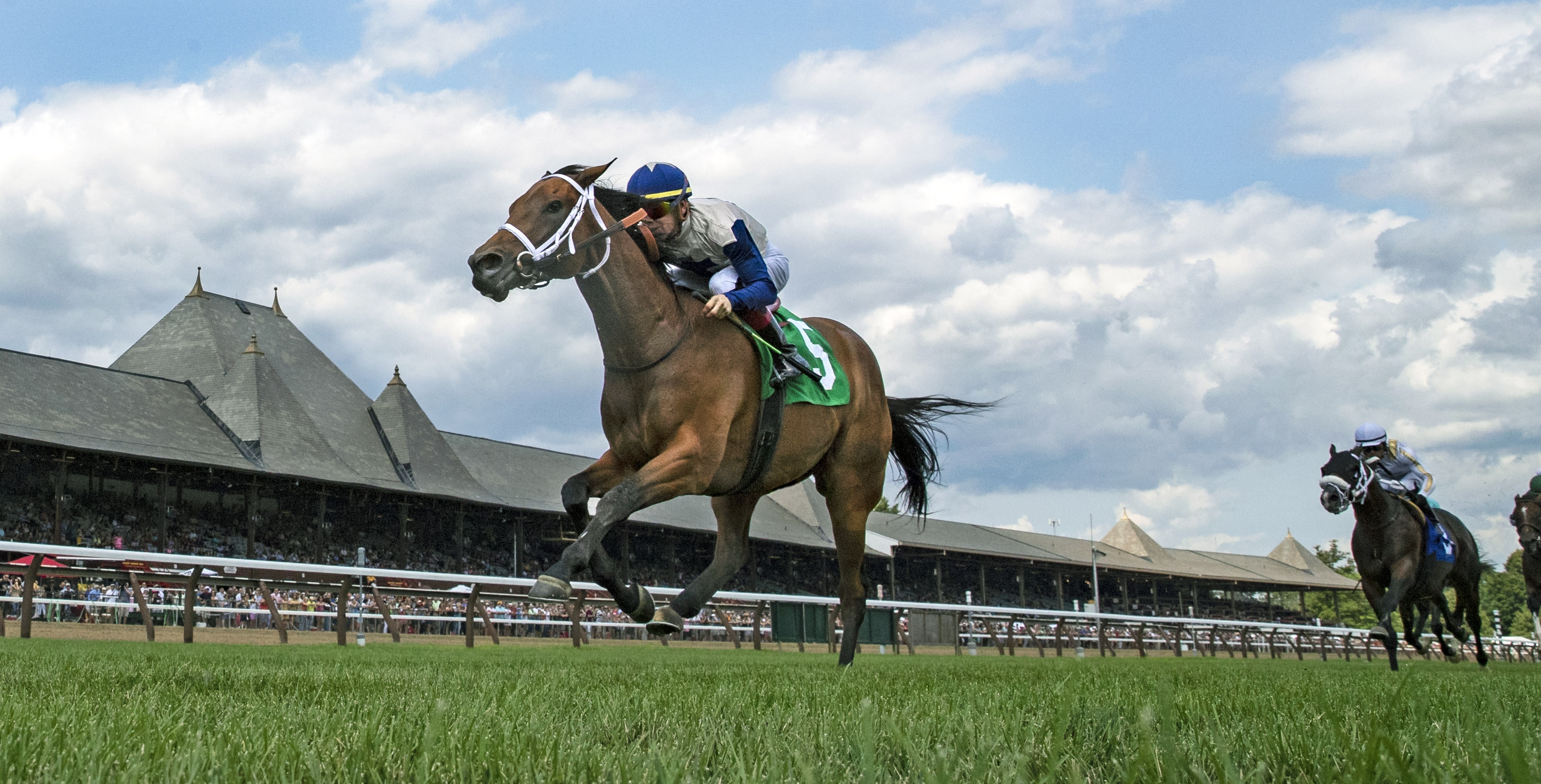 Call Me Harry wins a maiden race at Saratoga on 7.14.19