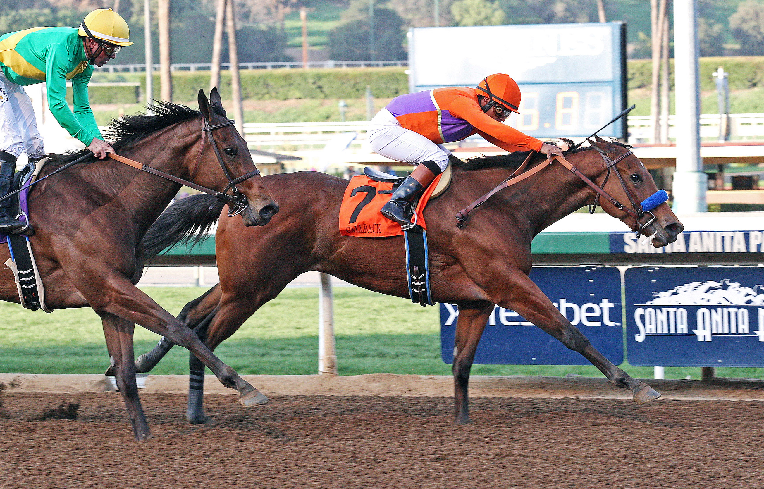 Callback wins the Las Virgenes