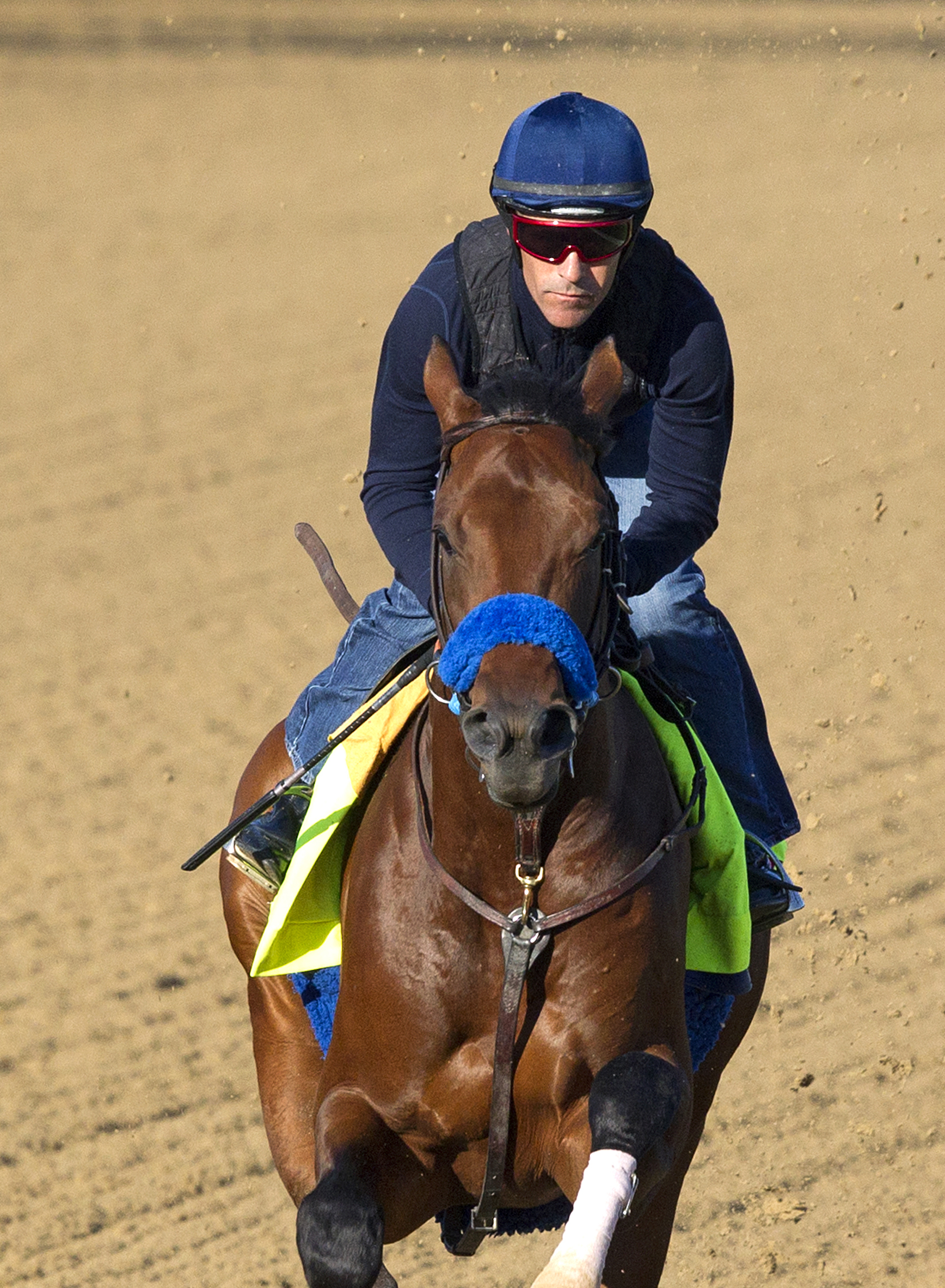 Candy Boy trains on April 26