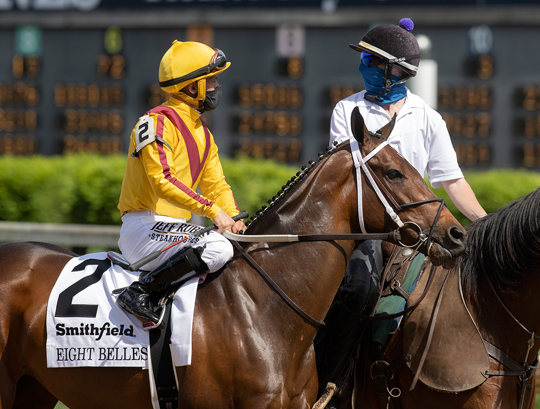 Cantata at the 2021 Eight Belles Stakes at Churchill Downs
