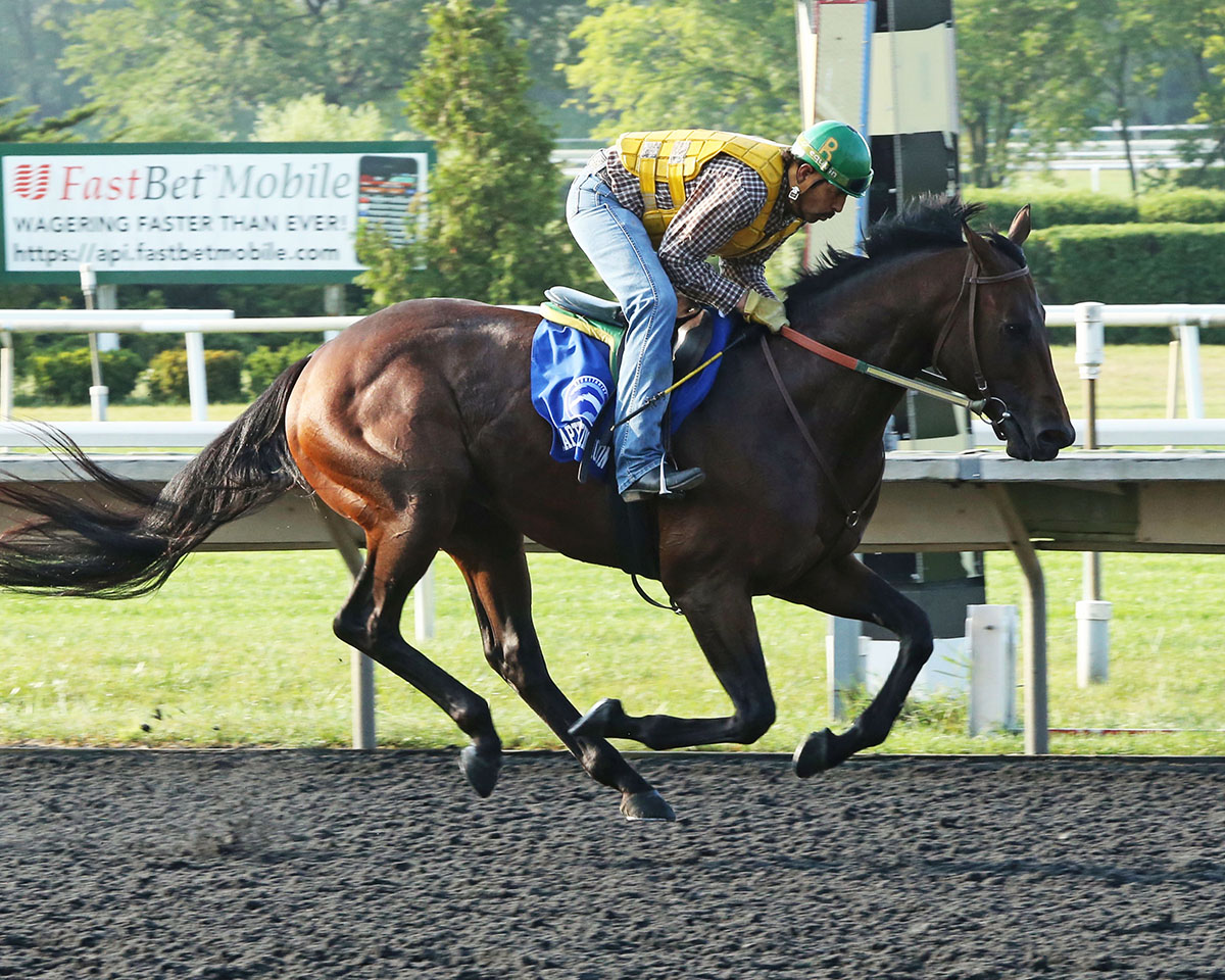Captivating Moon trains at Arlington on Aug. 10