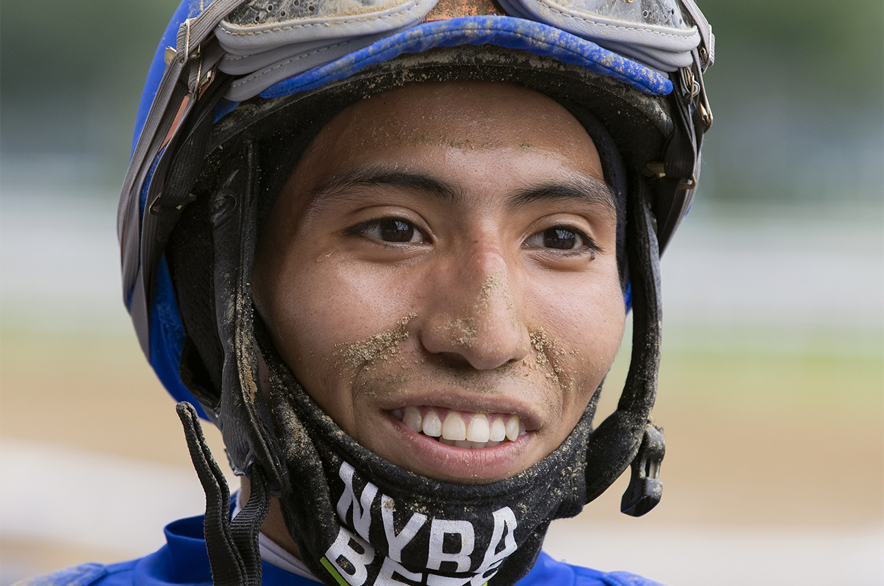 ECLIPSE apprentice jockey Luis Cardenas