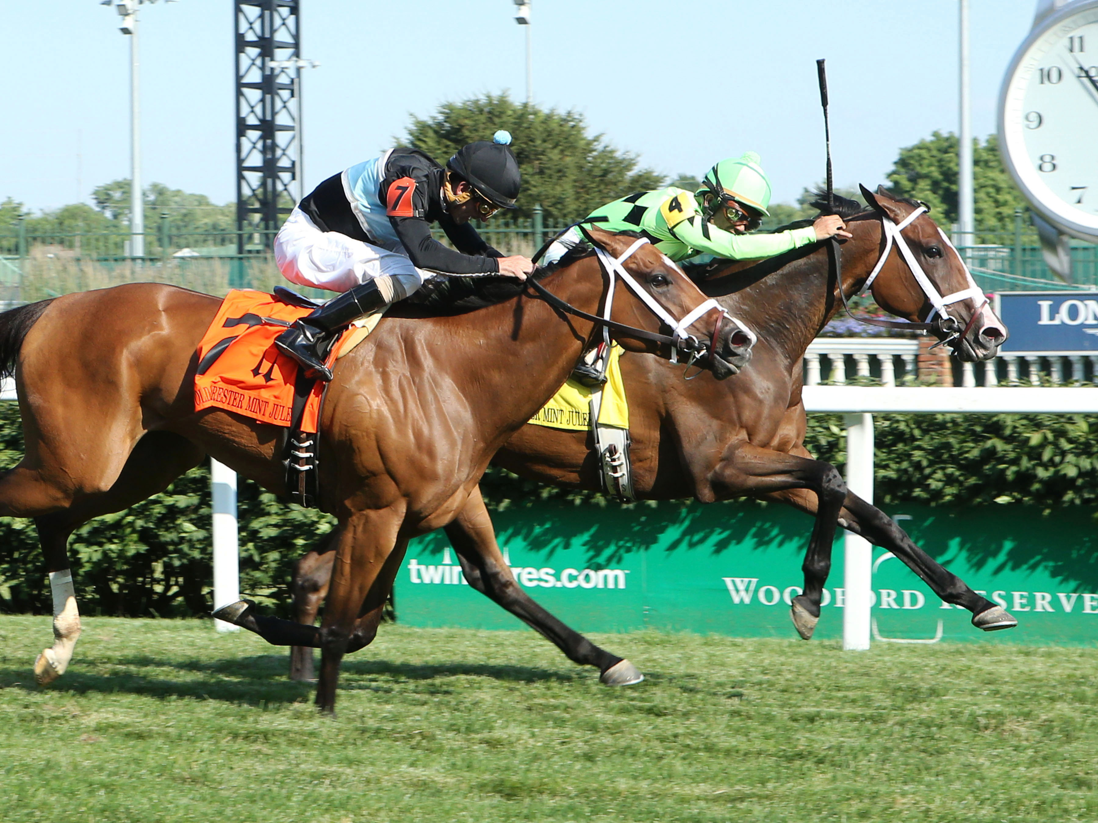 Cash Control wins the Mint Julep