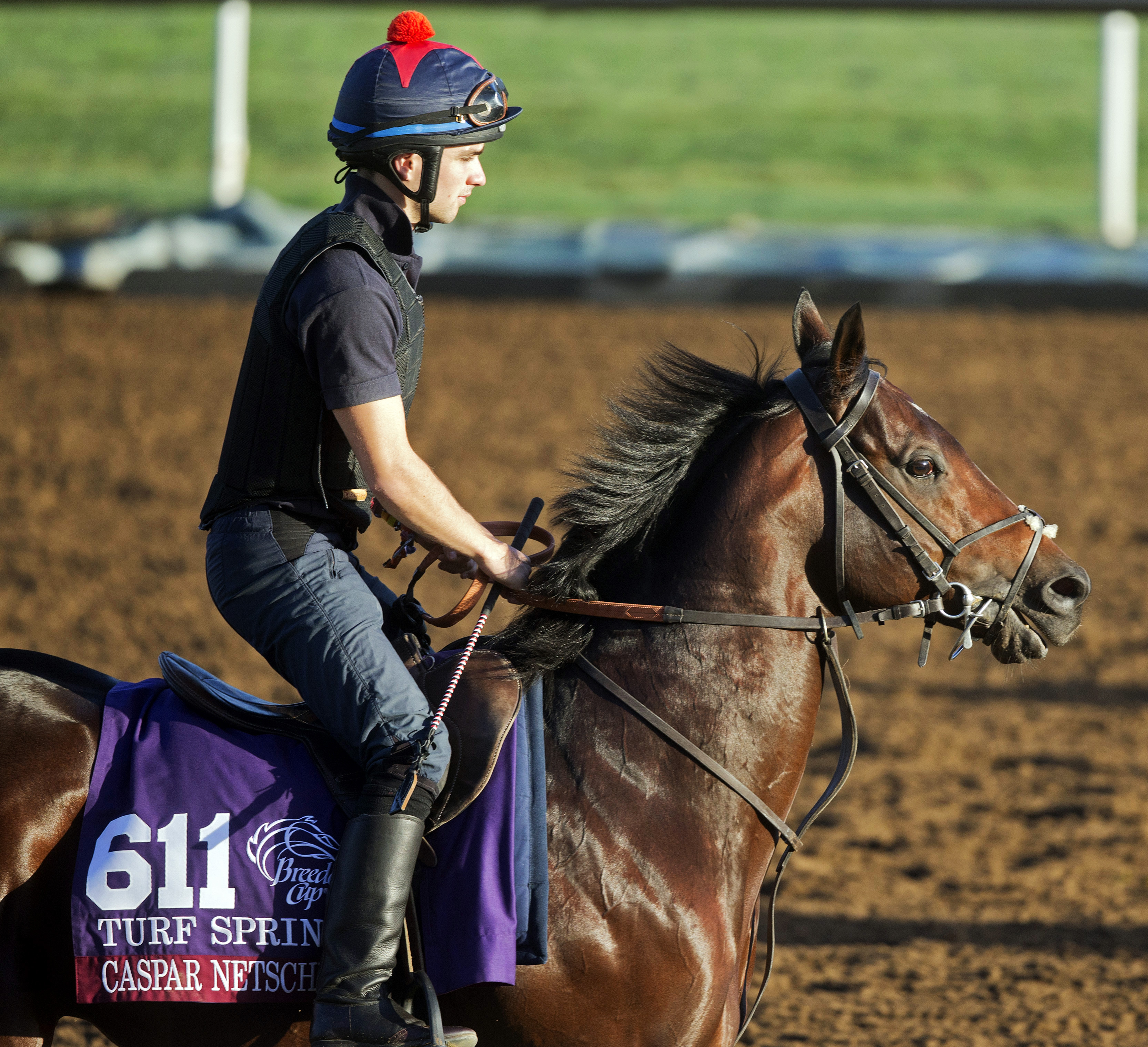Caspar Netscher at Santa Anita Oct. 28