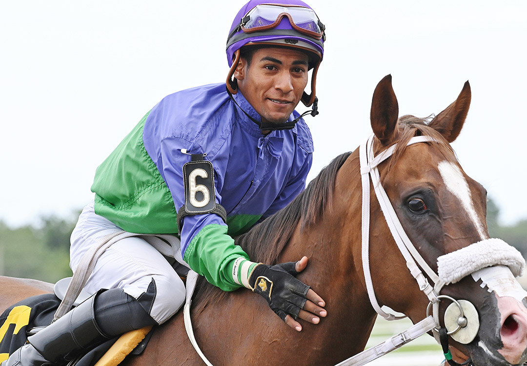 Jockey Isaac Castillo, June 2021