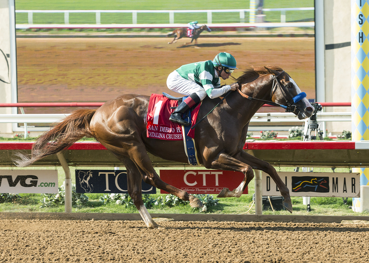 Catalina Cruiser wins the San Diego Handicap