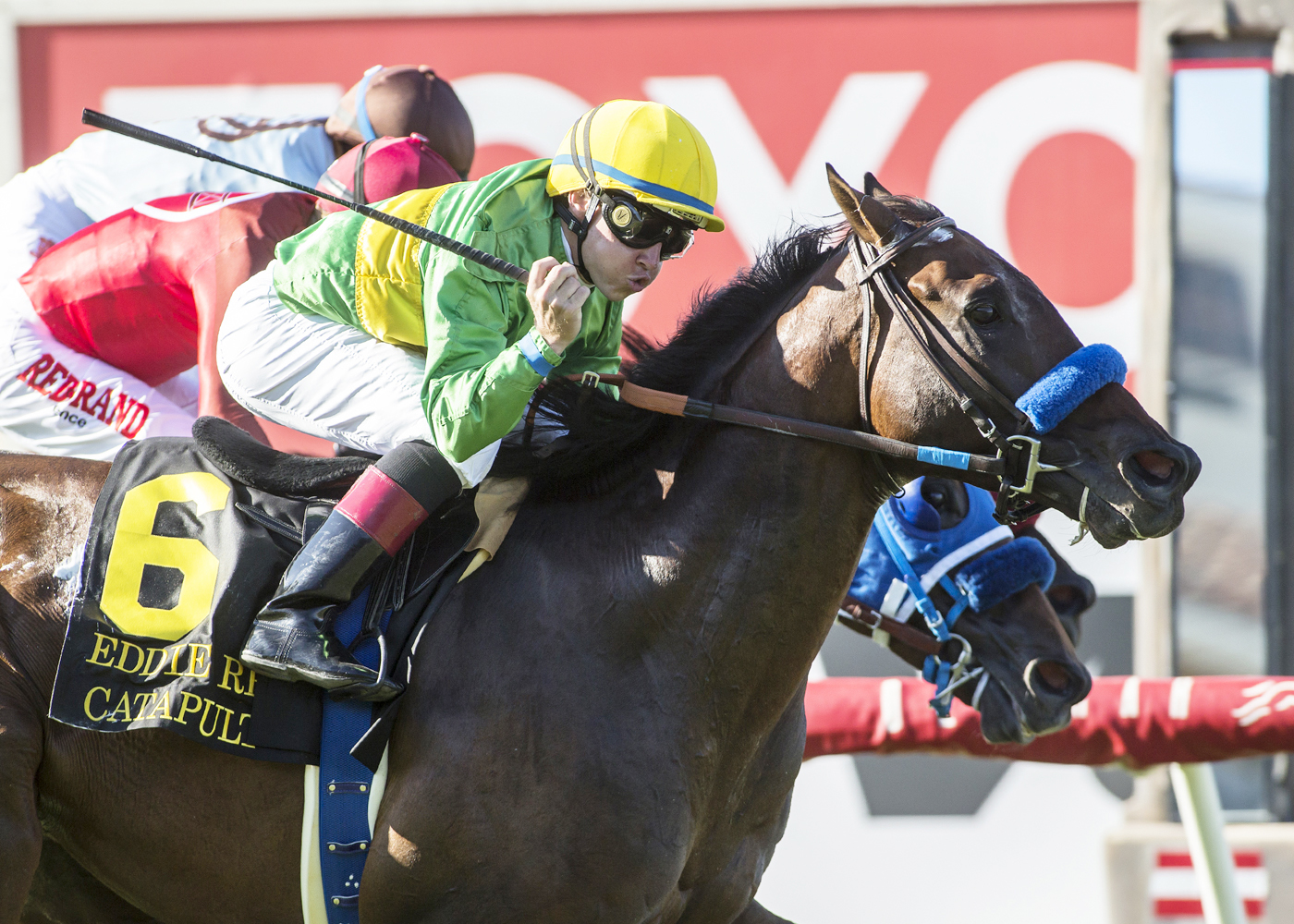 Drayden Van Dyke leads Catapult to victory in the Eddie Read