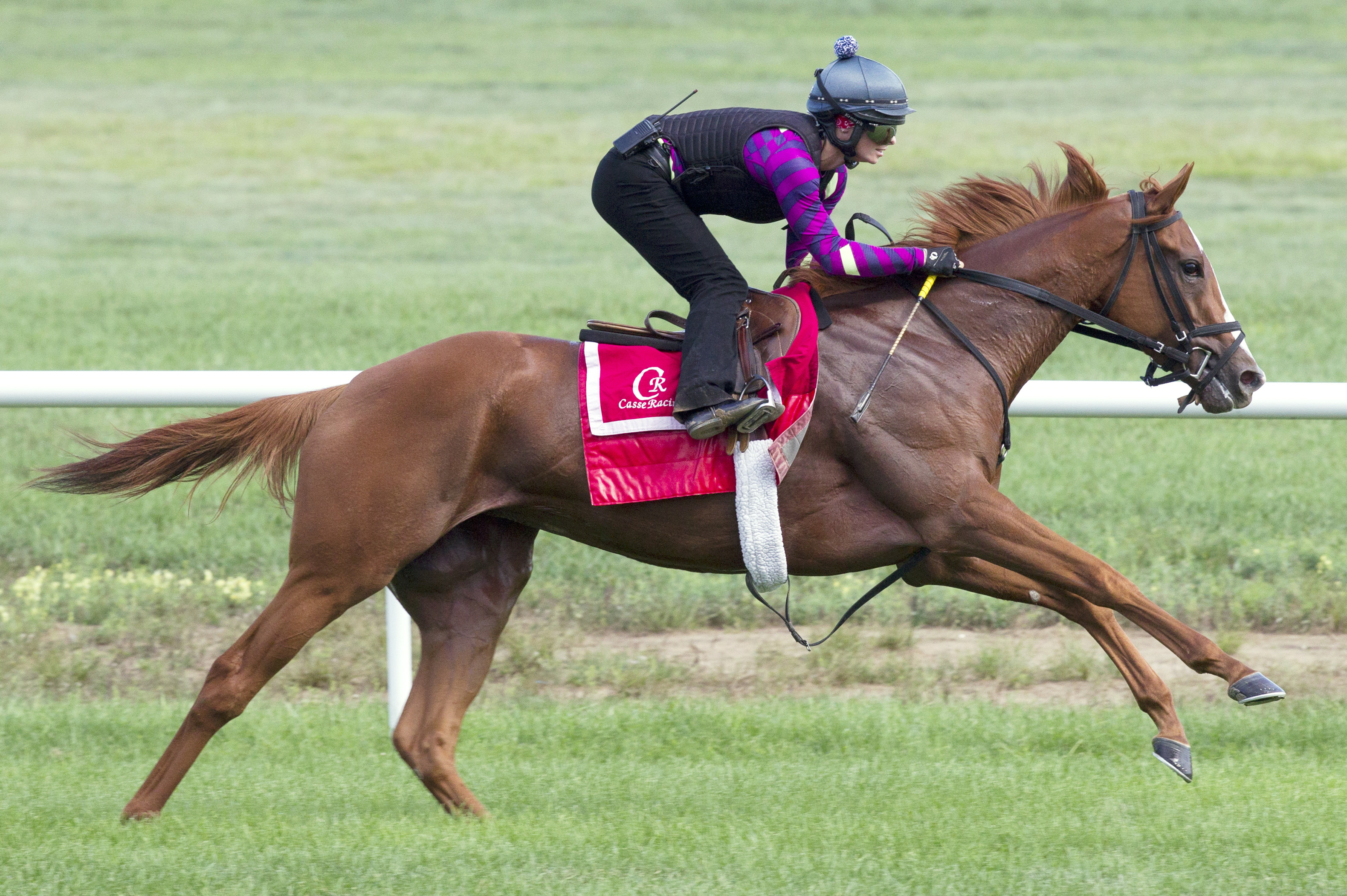 Catch a Glimpse trains at Saratoga on Aug. 12