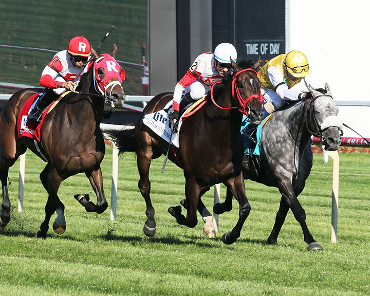 Catcho en Die wins the 2018 Stars and Stripes Stakes