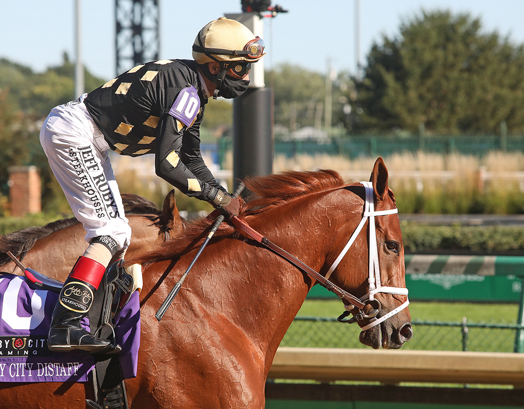 Ce Ce at the Derby City Distaff at Churchill Downs