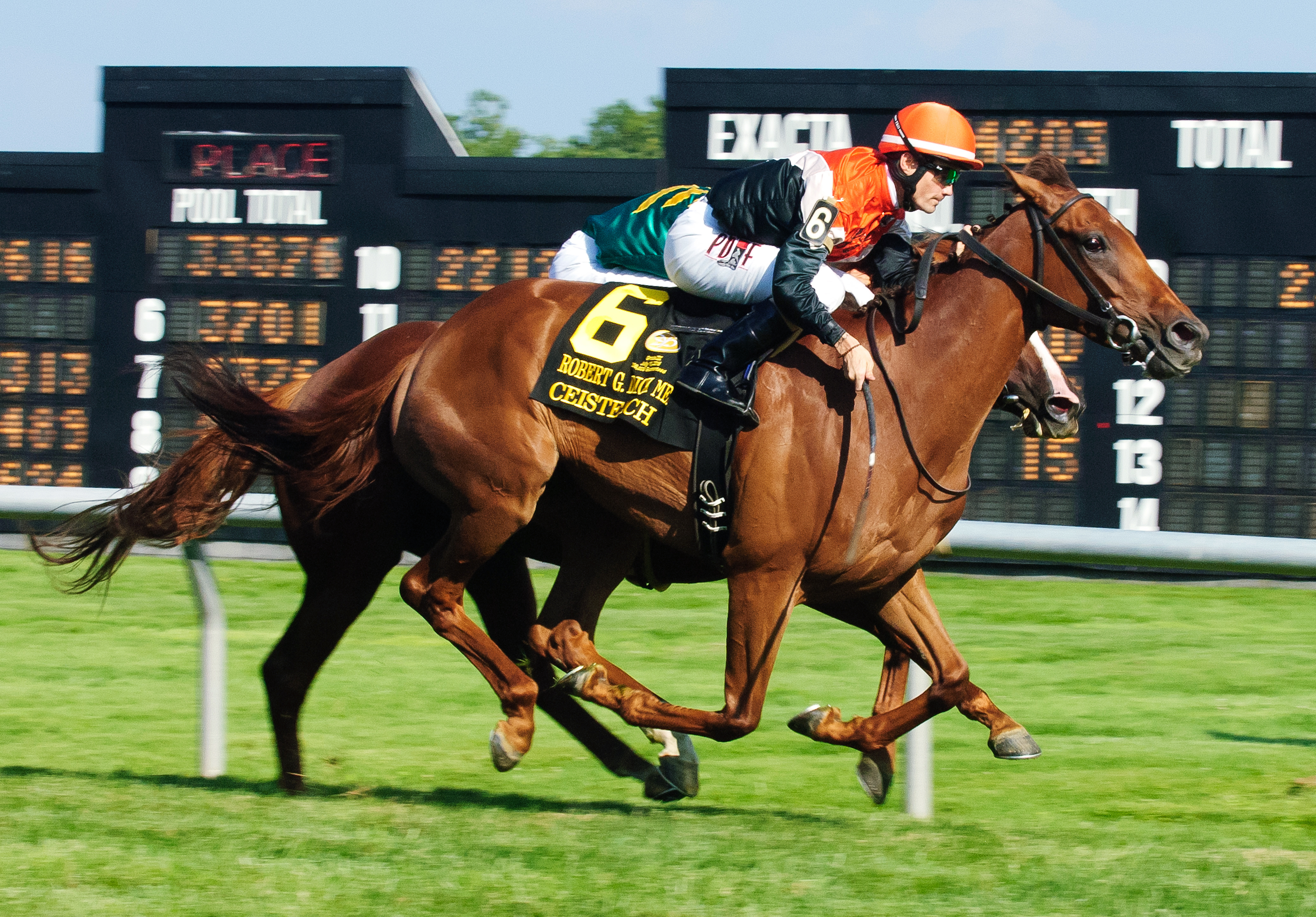 Ceisteach wins the Robert G. Dick Memorial Stakes