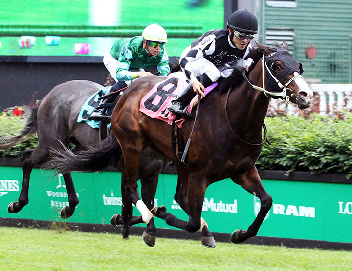 Change of Control wins the Mamzelle Stakes at Churchill Downs