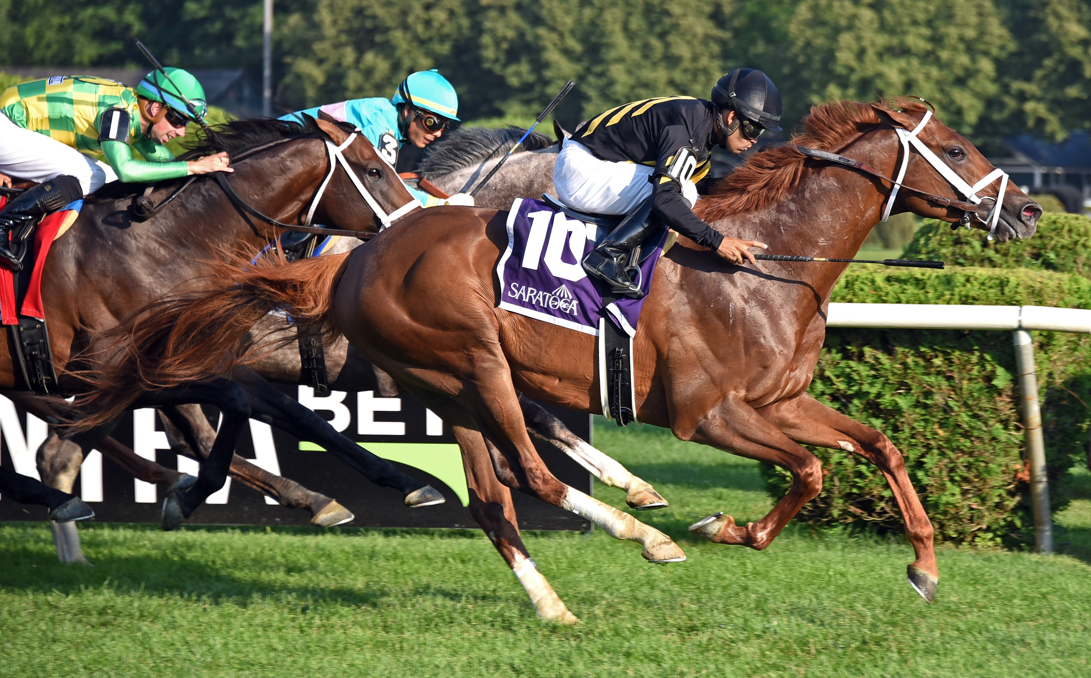 Channel Cat wins the 2019 Bowling Green Stakes