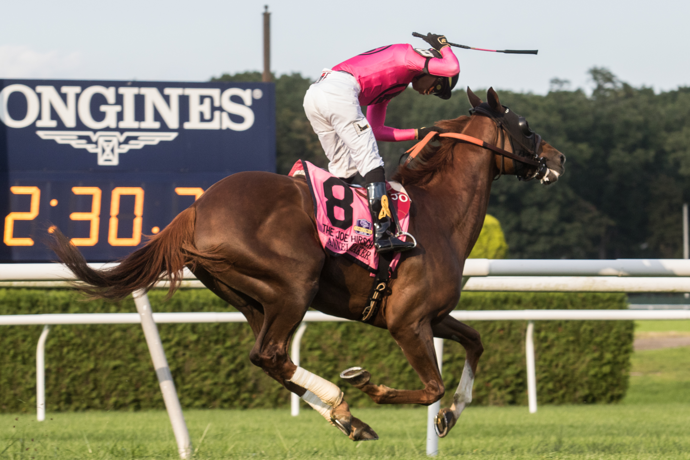 Channel Maker wins the 2018 Joe Hirsch Turf Classic