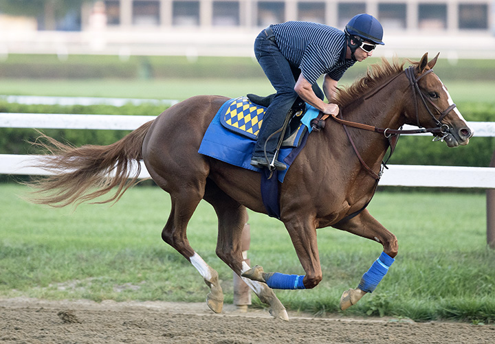 Chasing Yesterday trains at Saratoga on Aug. 29