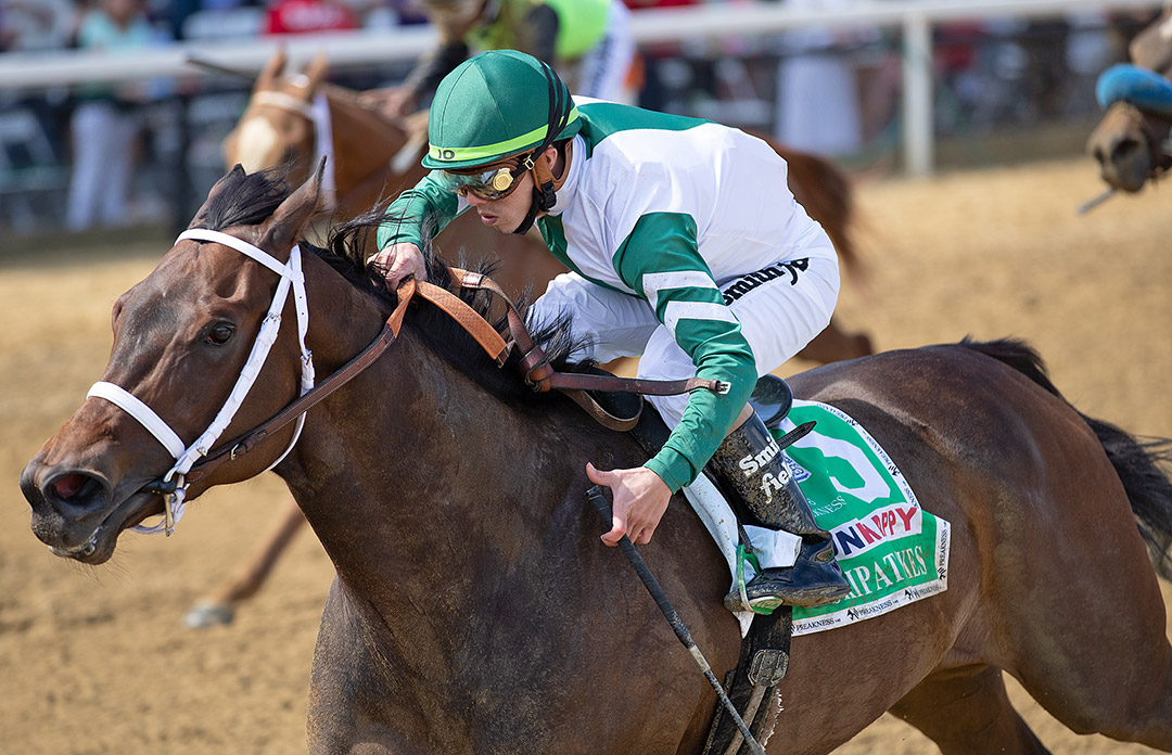 Chub Wagon wins the 2021 Skipat Stakes at Pimlico Race Course