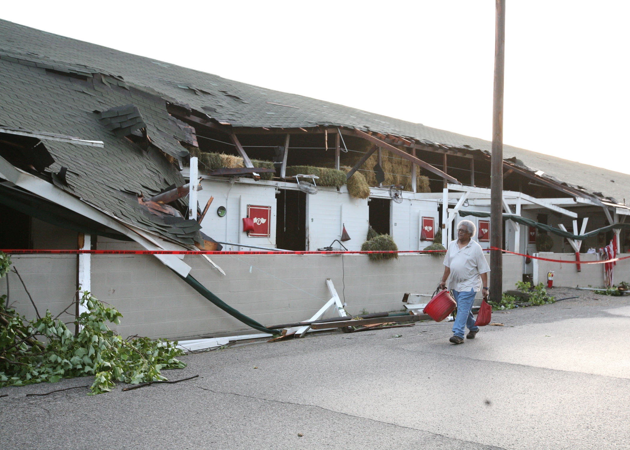 Churchill tornado damage, june 23, 2011