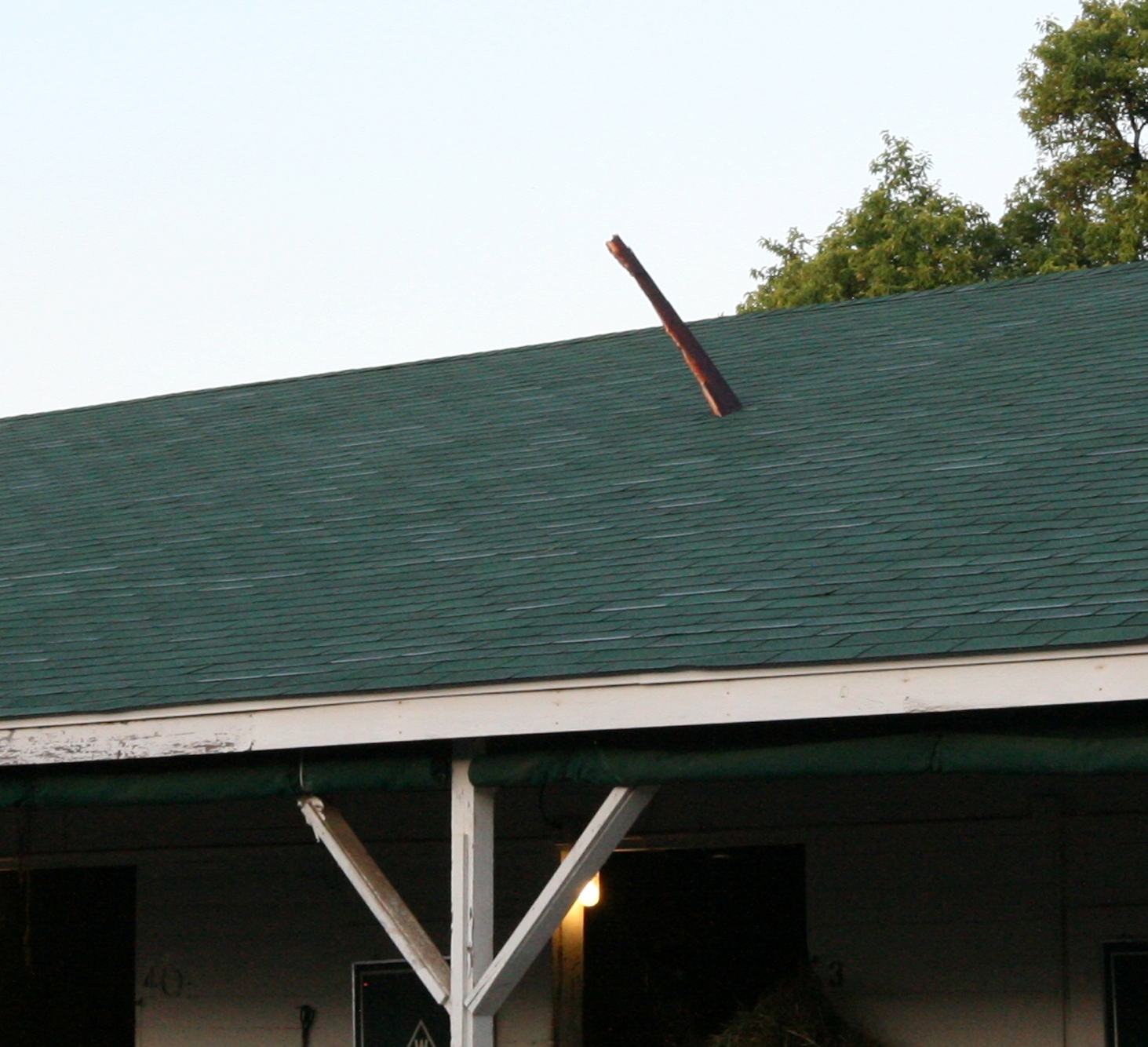 Churchill storm damage, June 23, 2011