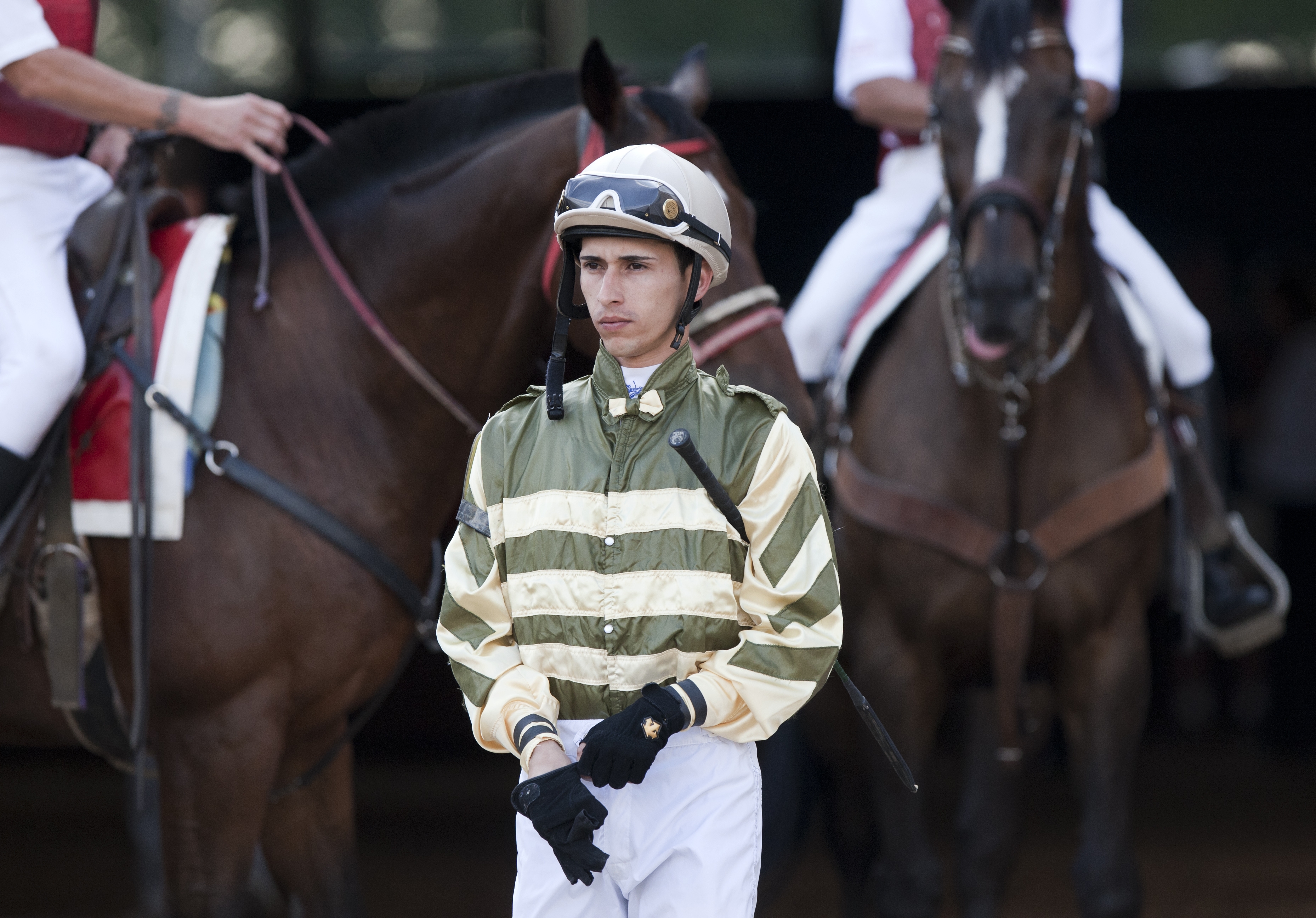 Jockey Alex Cintron in 2012