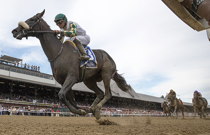 City Man wins the Funny Cide Stakes at Saratoga Race Course